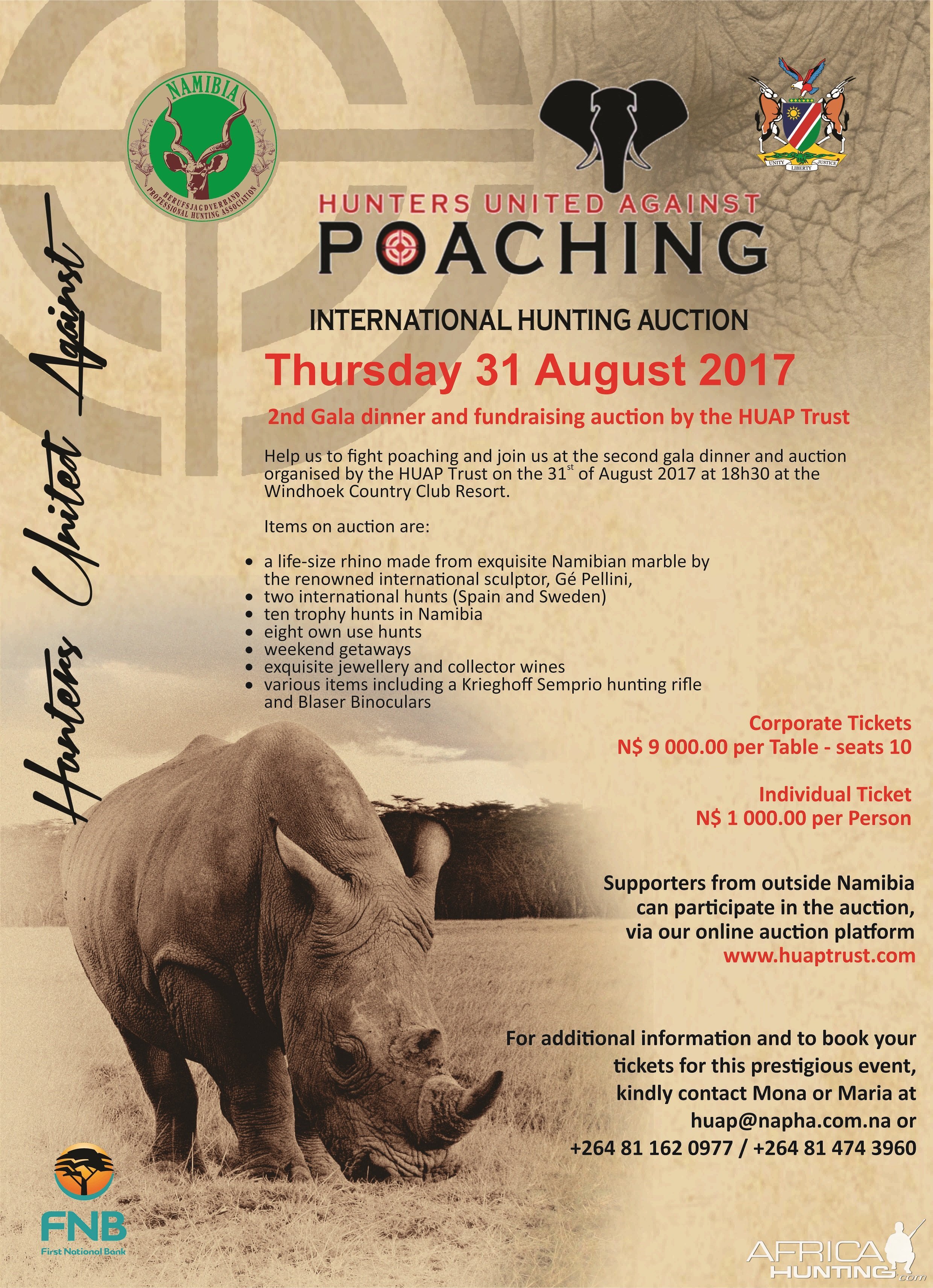 Hunters United Against Poaching