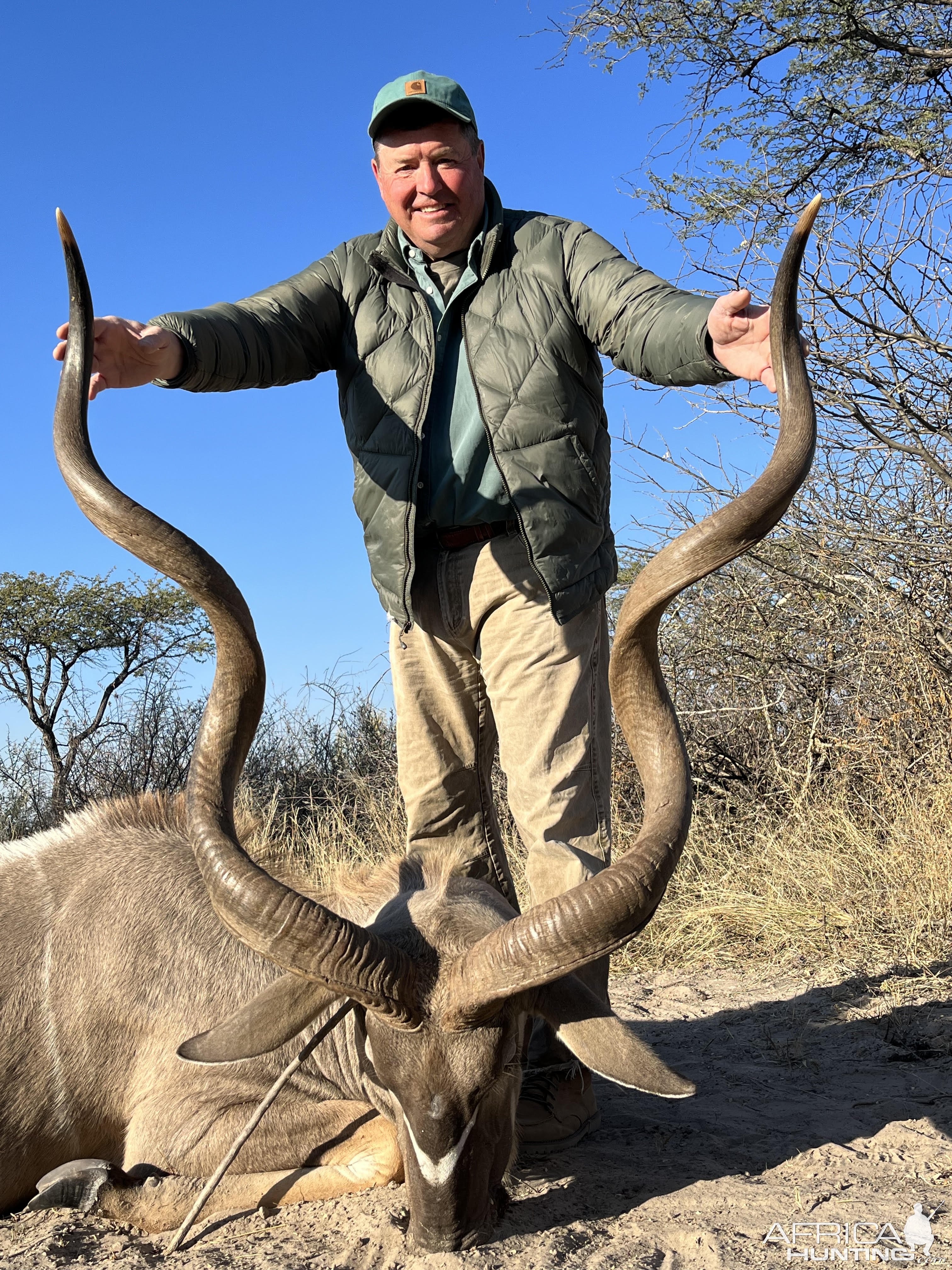 Hunting 62.5 Inch Kudu Botswana