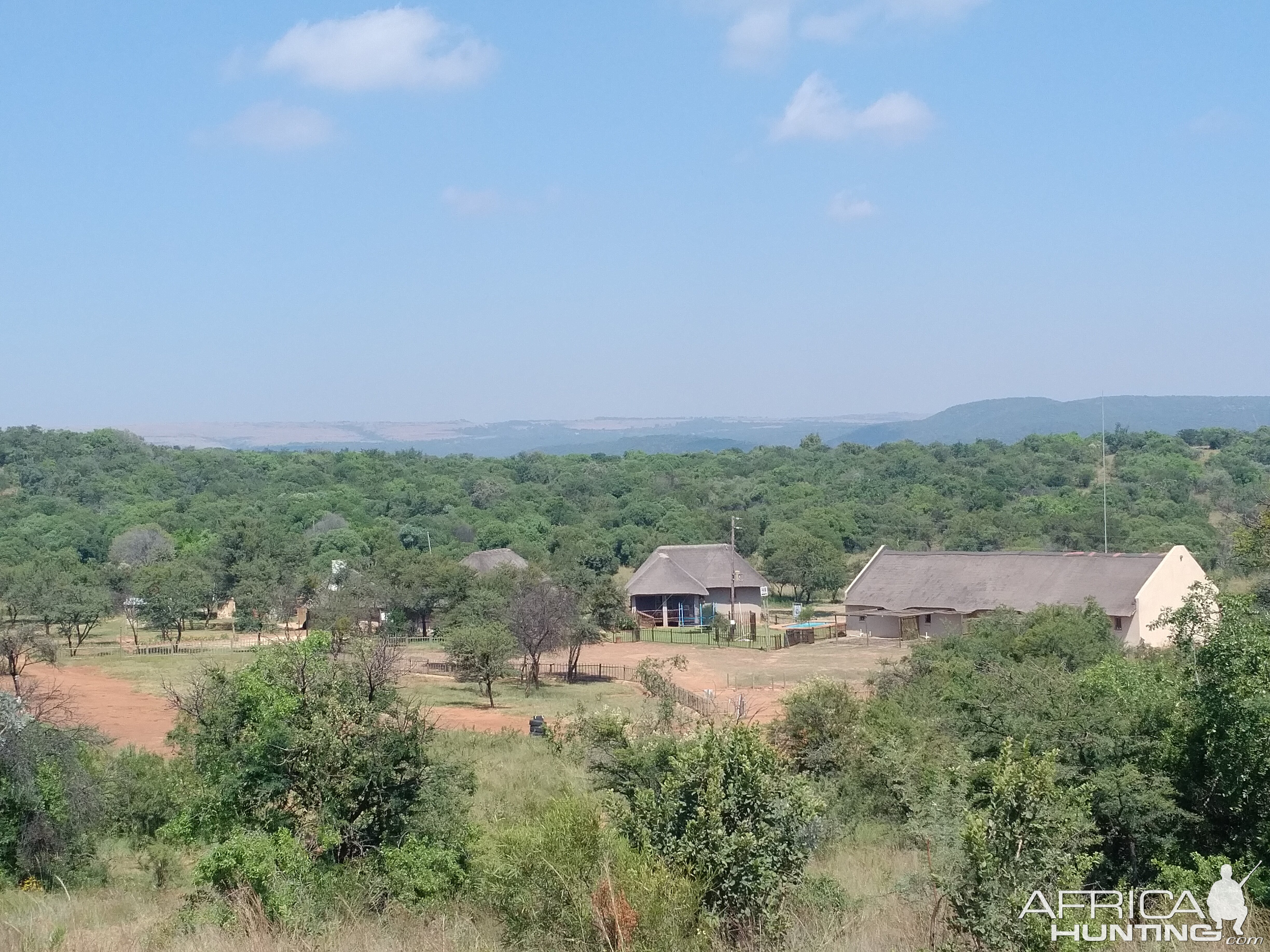 Hunting Accommodation View of Lodge