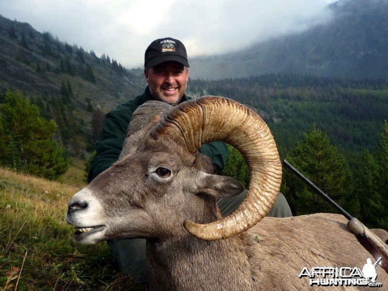 Hunting Big Horn Sheep in Southern British Columbia Canada