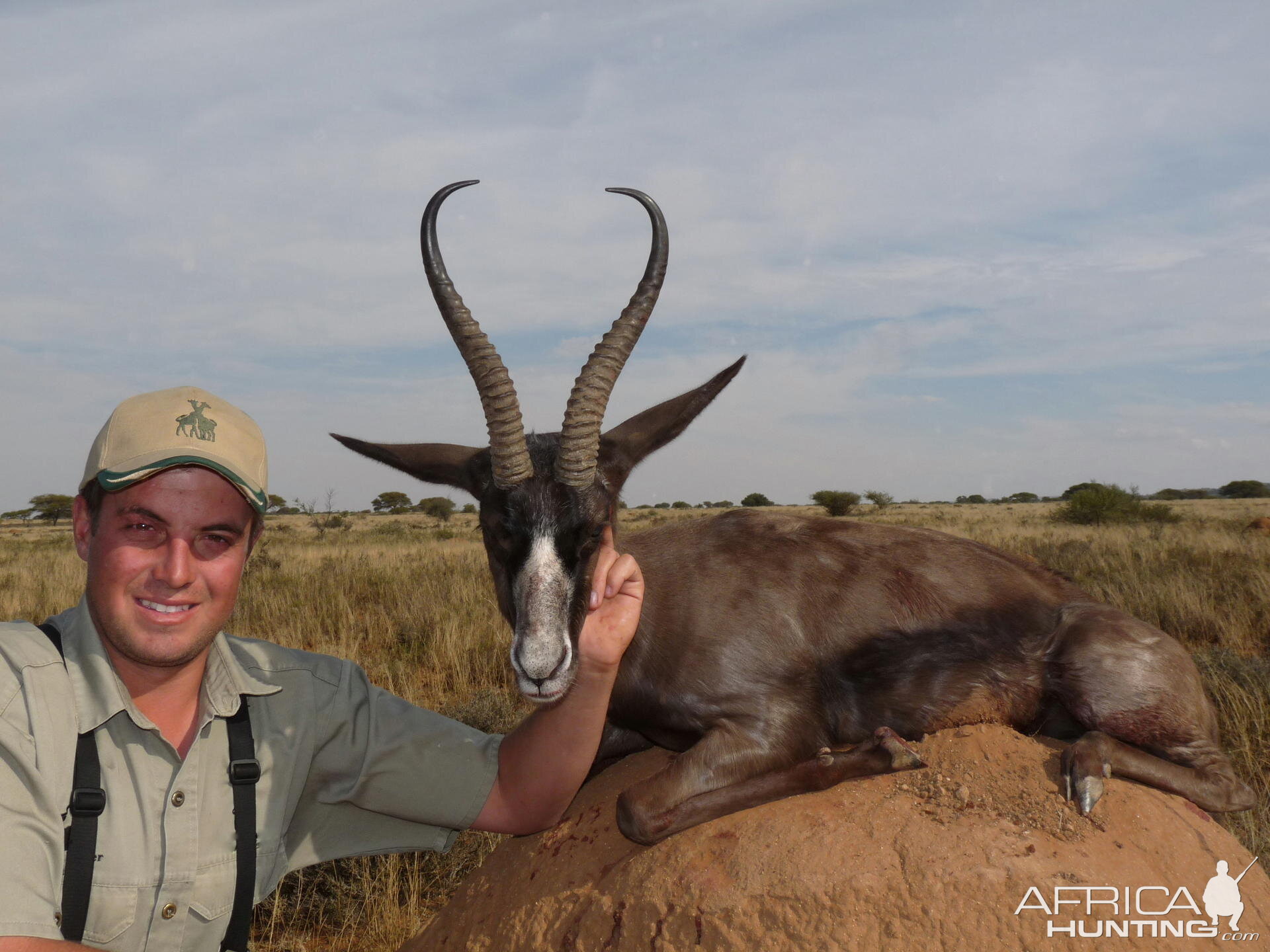 Hunting Black Springbok