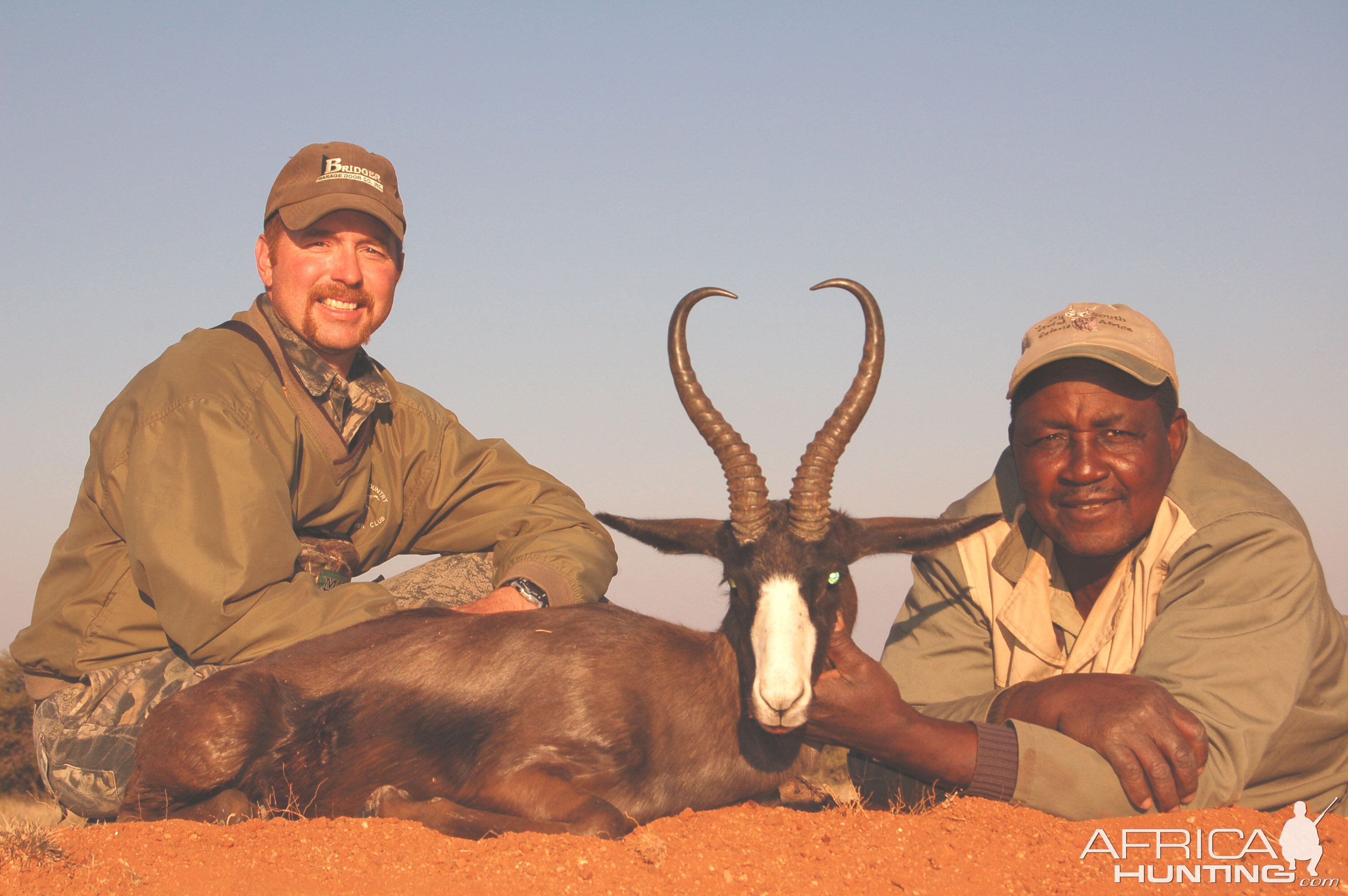 Hunting Black Springbuck with Wintershoek Johnny Vivier Safaris in SA