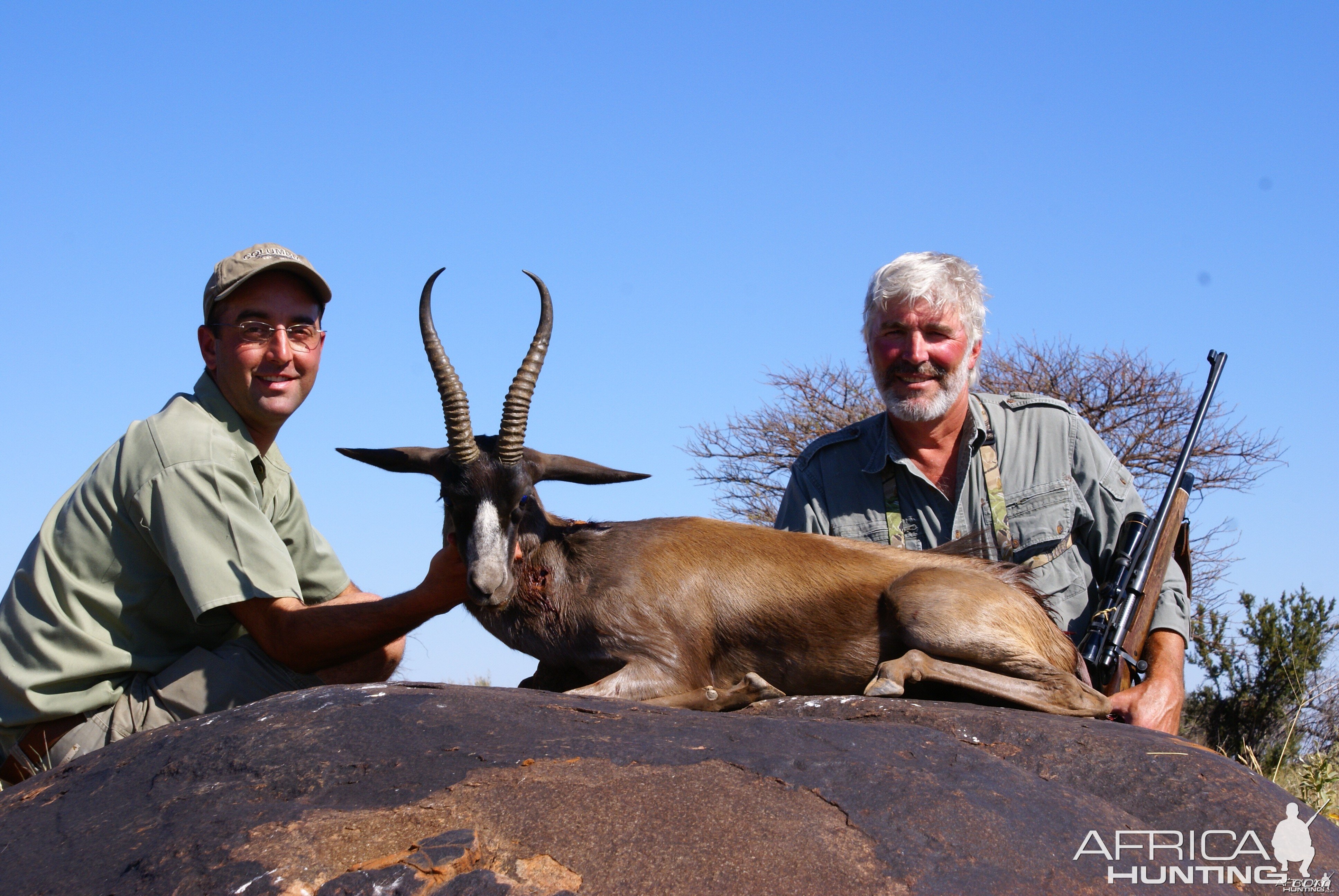 Hunting Black Springbuck with Wintershoek Johnny Vivier Safaris in SA