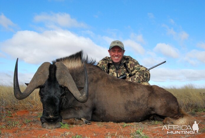 Hunting Black Wildebeest with Wintershoek Johnny Vivier Safaris in SA