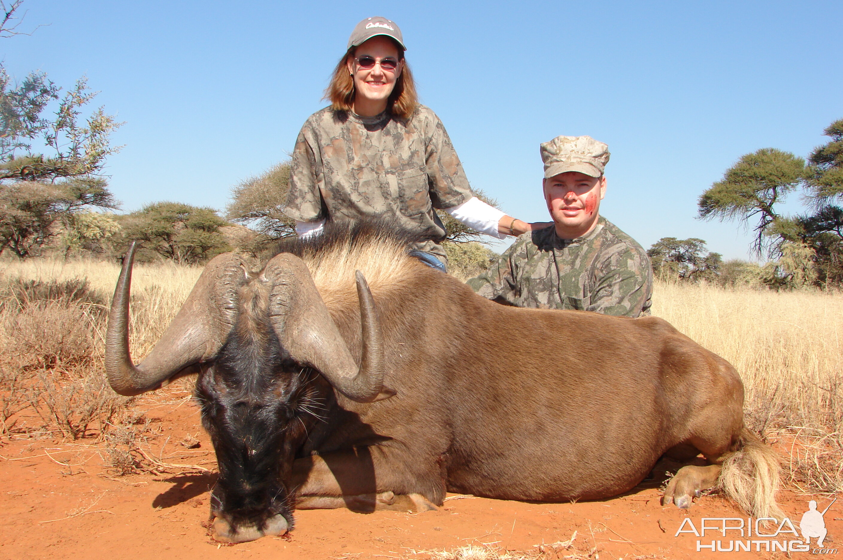 Hunting Black Wildebeest with Wintershoek Johnny Vivier Safaris in SA