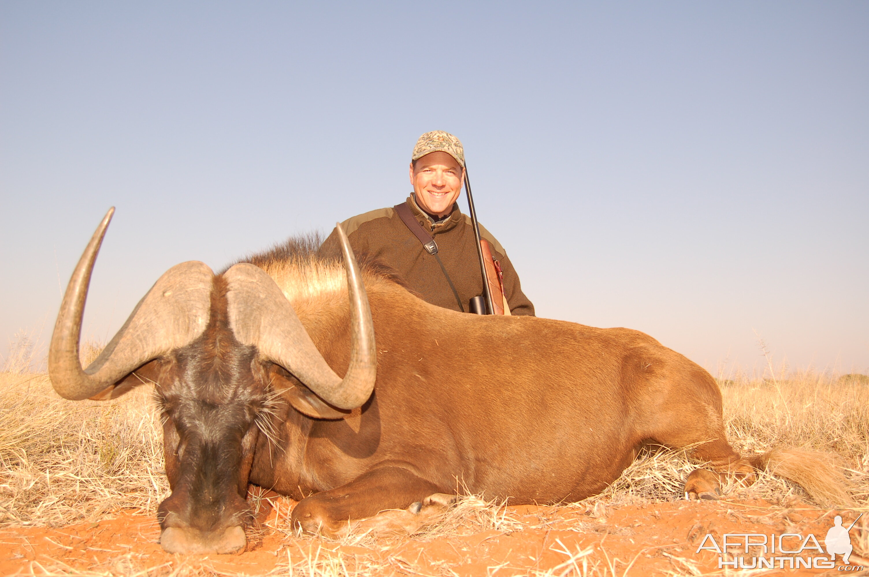 Hunting Black Wildebeest with Wintershoek Johnny Vivier Safaris in SA