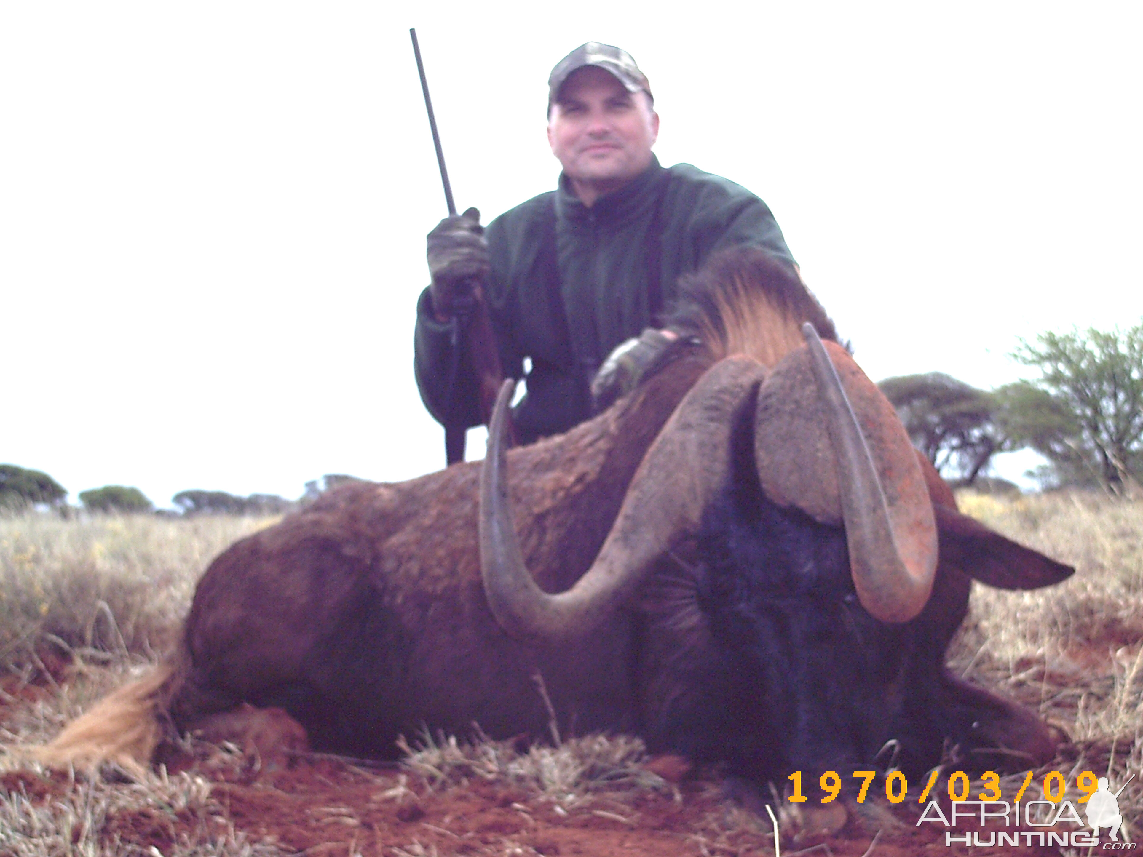 Hunting Black Wildebeest with Wintershoek Johnny Vivier Safaris in SA