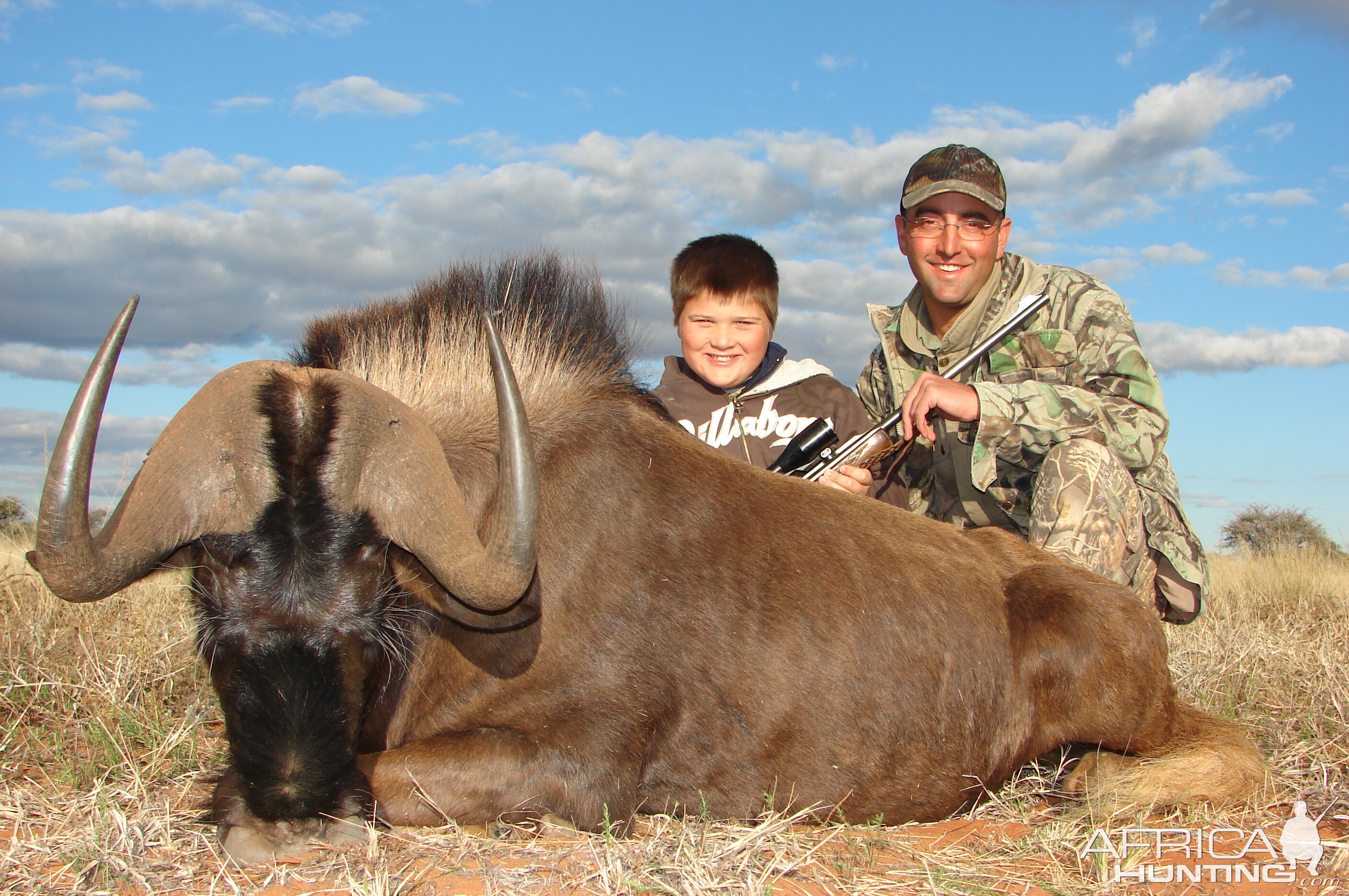 Hunting Black Wildebeest with Wintershoek Johnny Vivier Safaris in SA