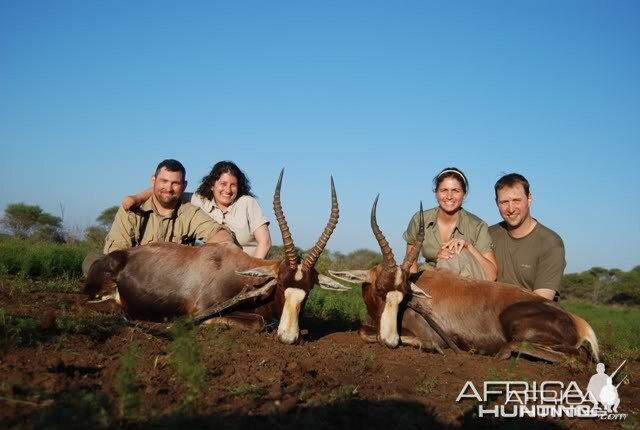 Hunting Blesbok in Limpopo South Africa 18 inches