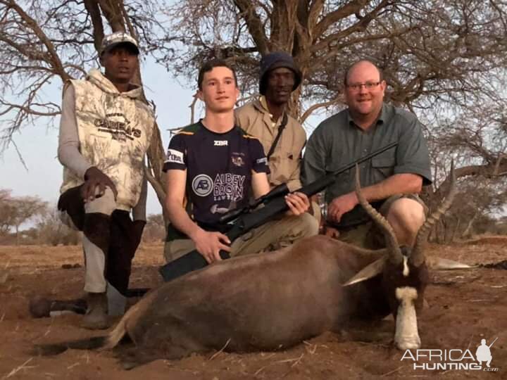 Hunting Blesbok in Namibia