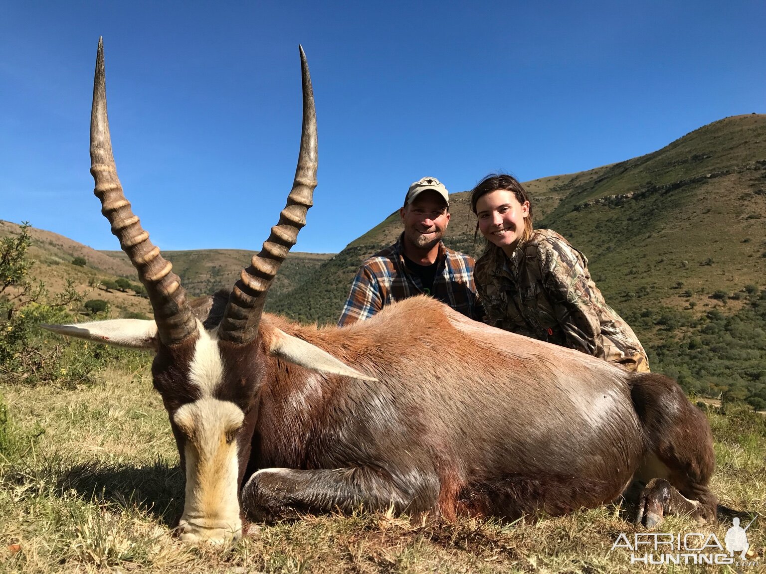 Hunting Blesbok in South Africa