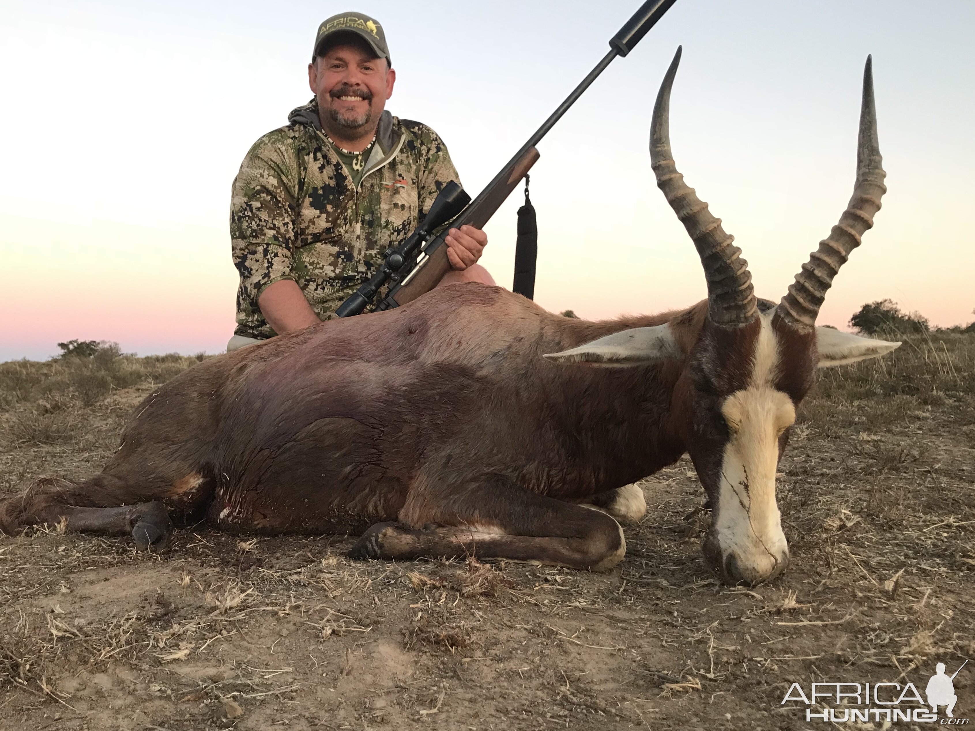 Hunting Blesbok in South Africa