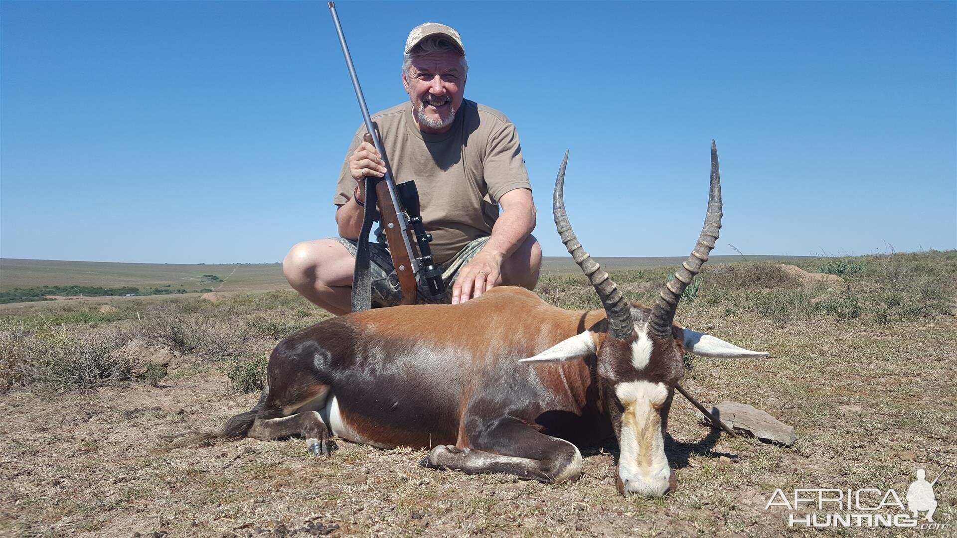 Hunting Blesbok in South Africa