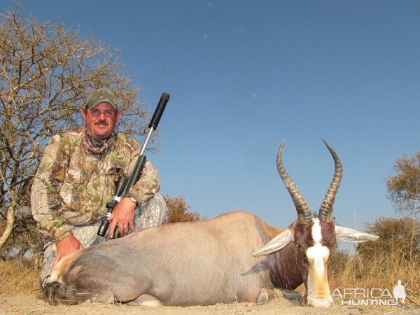 Hunting Blesbok in South Africa