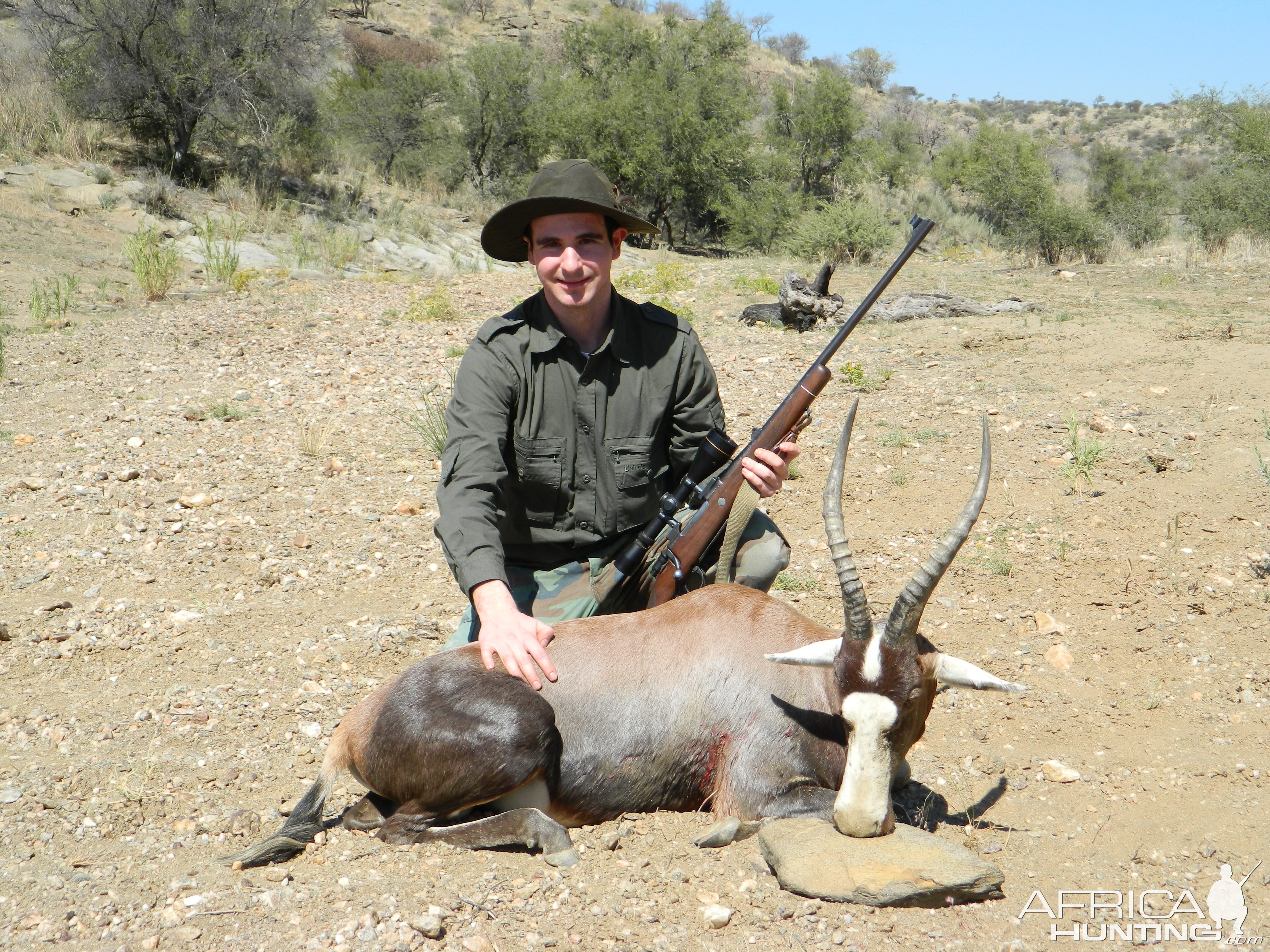 Hunting Blesbok Namibia