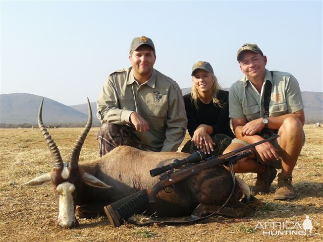 Hunting Blesbok South Africa