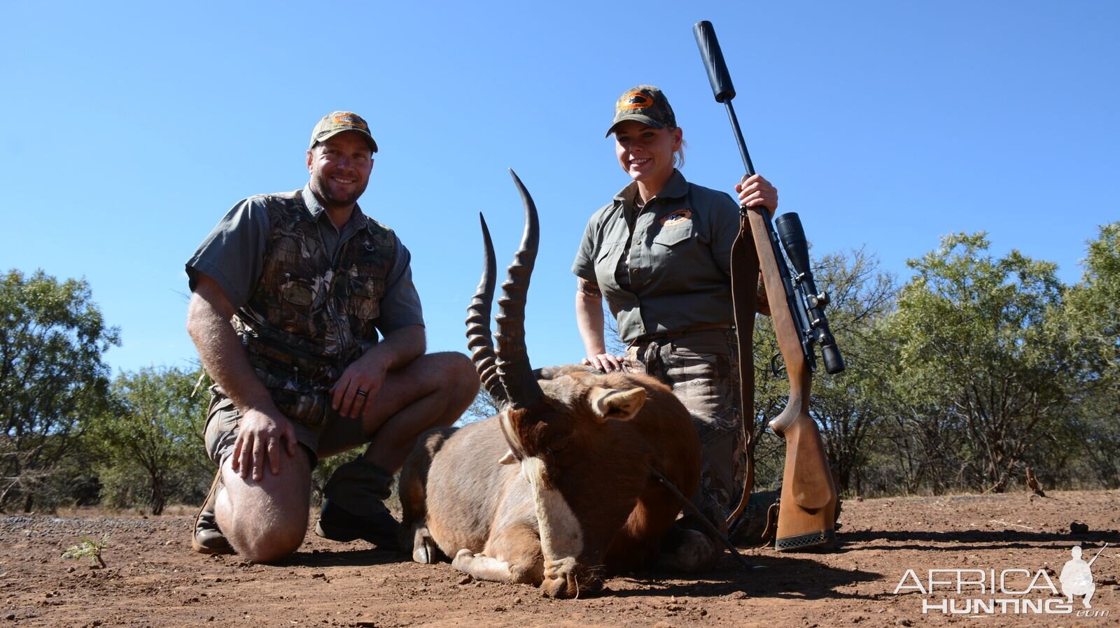 Hunting Blesbok South Africa