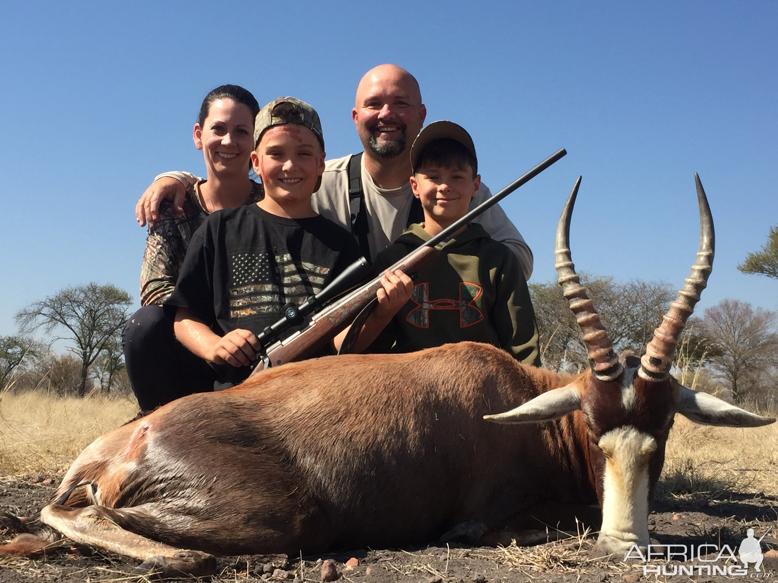 Hunting Blesbok South Africa