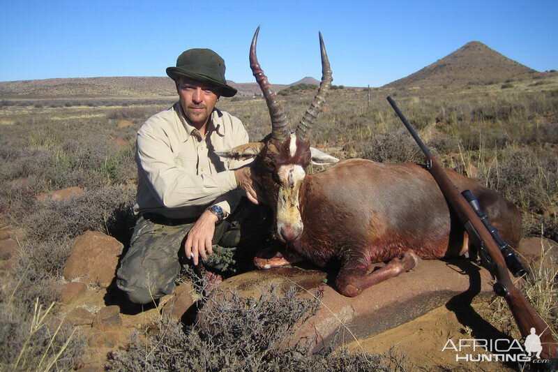 Hunting Blesbok South Africa