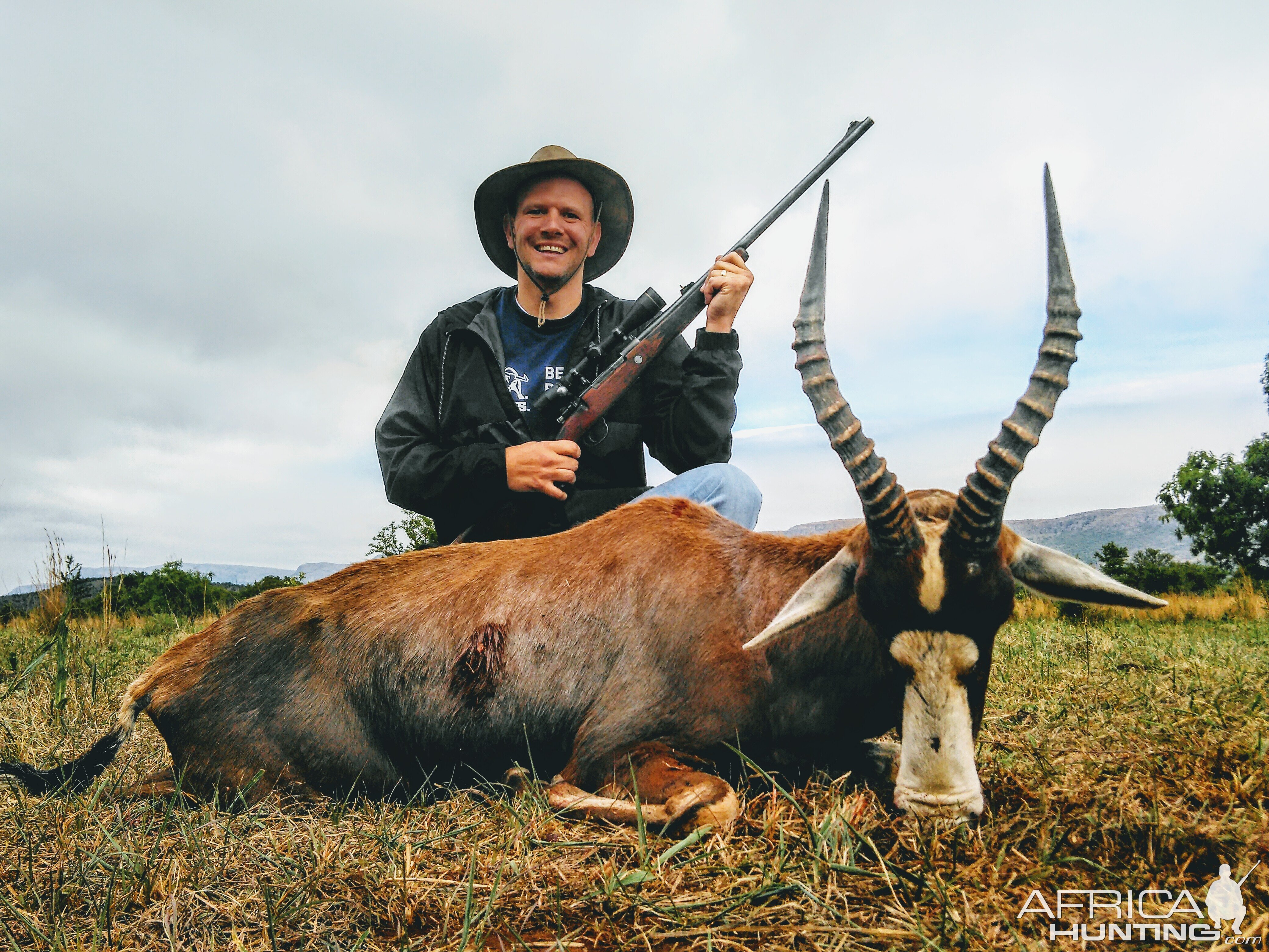 Hunting Blesbok South Africa