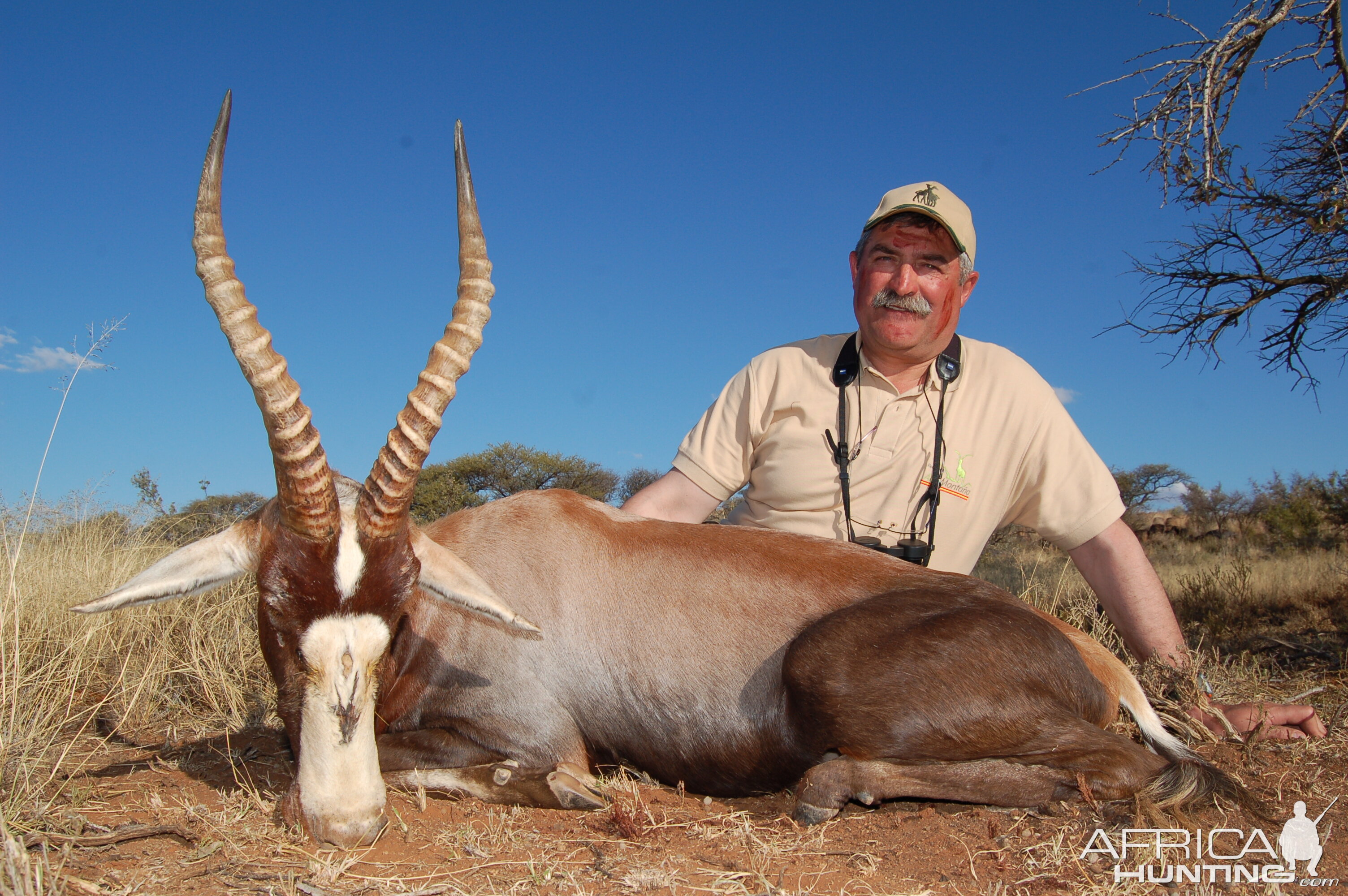 Hunting Blesbok with Wintershoek Johnny Vivier Safaris in SA