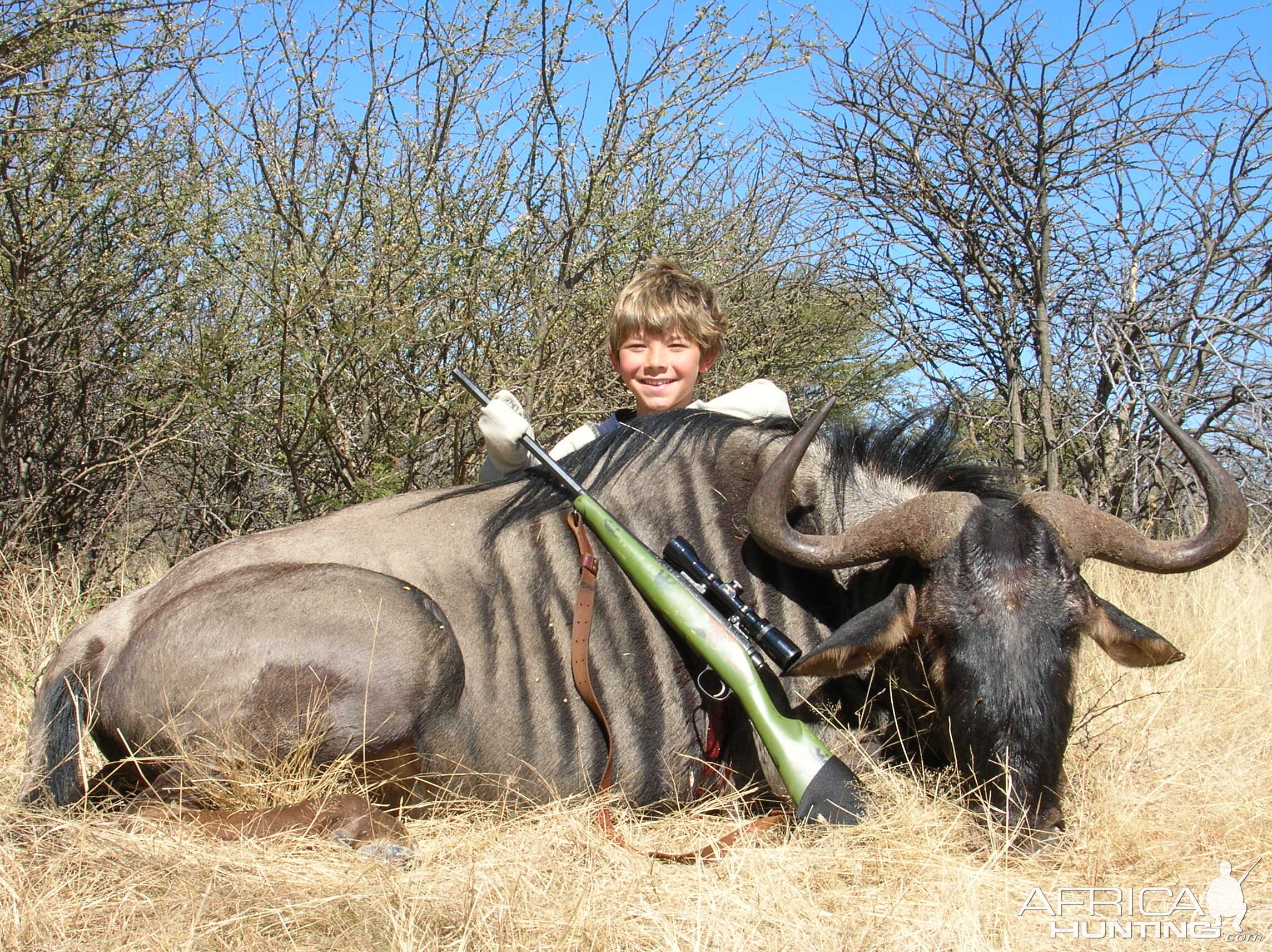 Hunting Blue Wildebeest in Namibia