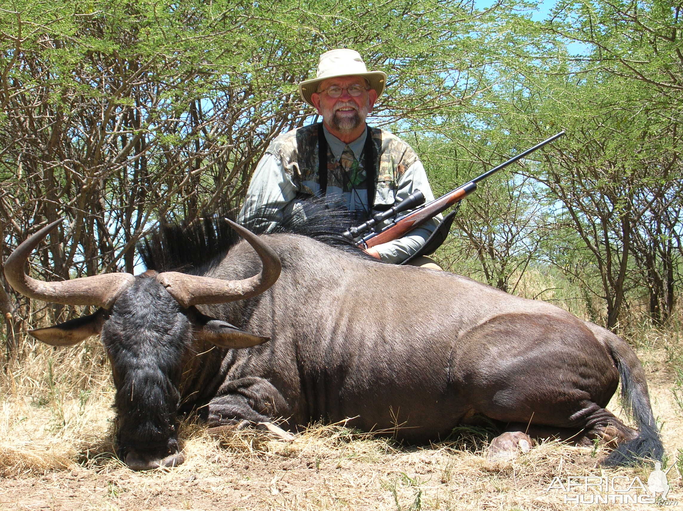 Hunting Blue Wildebeest in Namibia