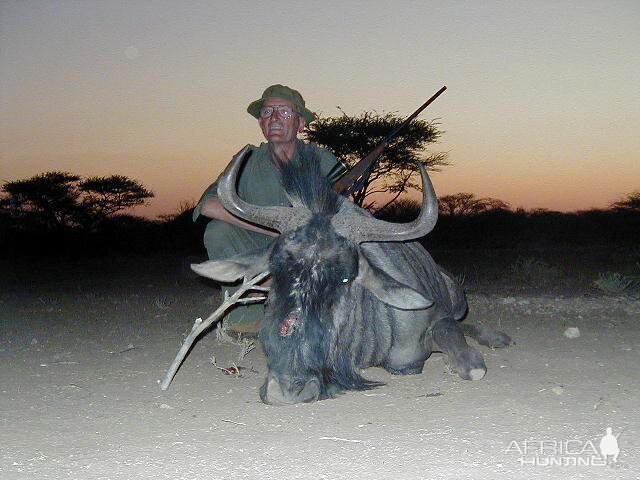 Hunting Blue Wildebeest in Namibia