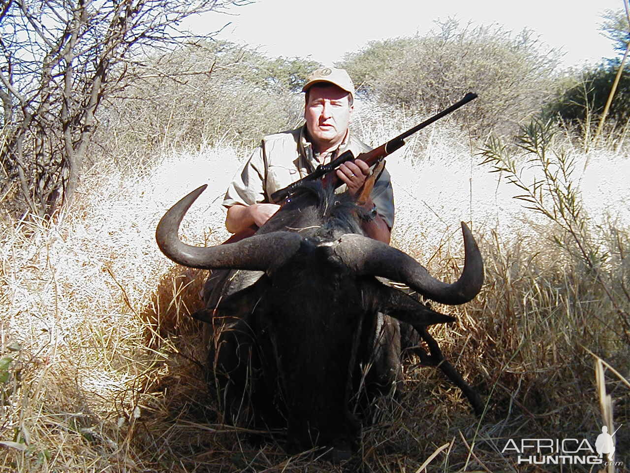 Hunting Blue Wildebeest in Namibia