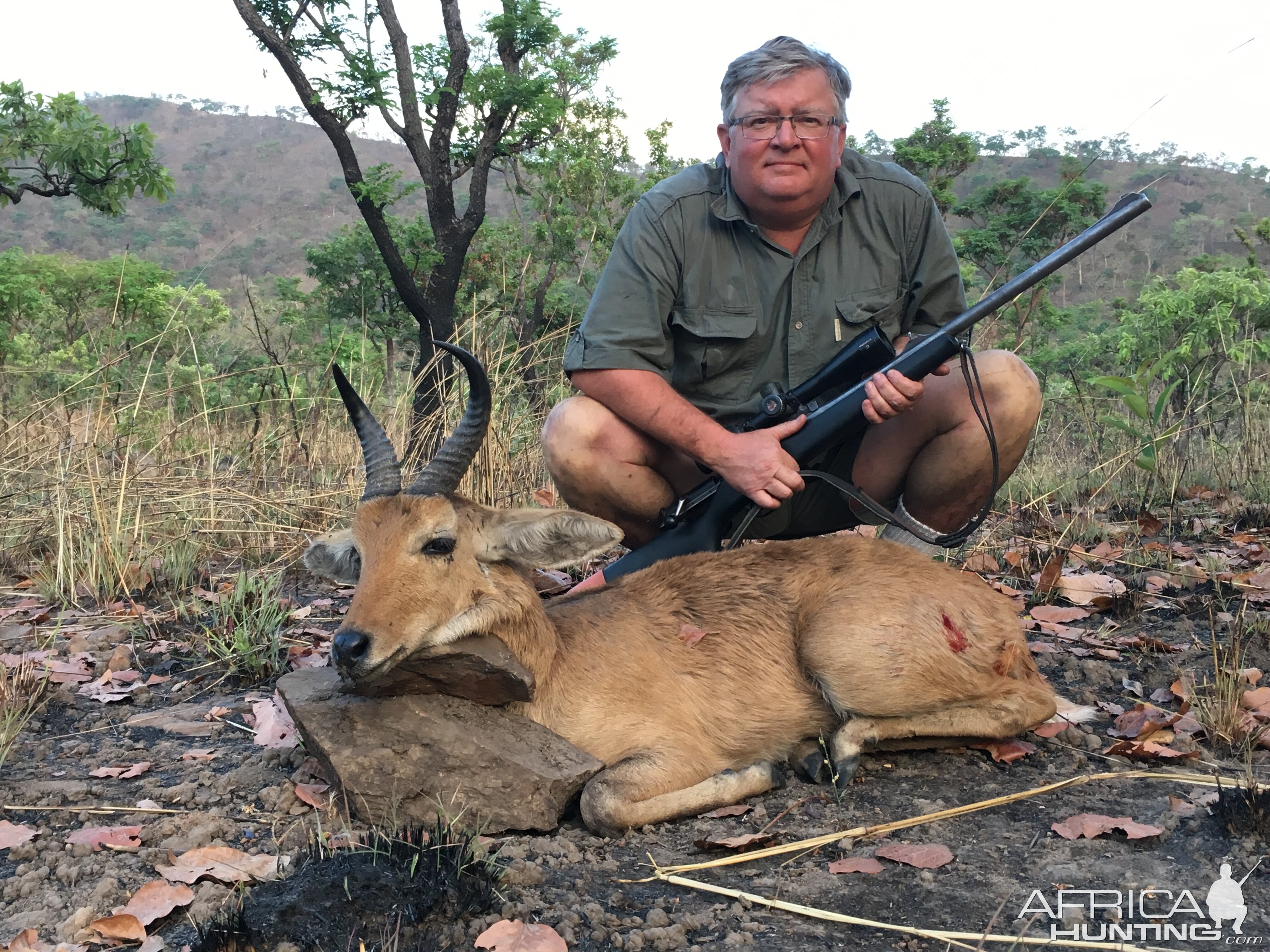 Hunting Bohor Reedbuck in Cameroon