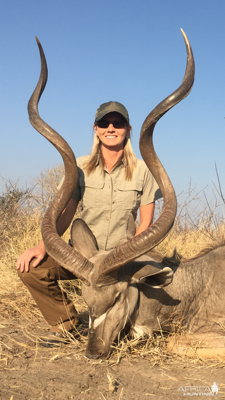 Hunting Botswana 58" Inch Kudu