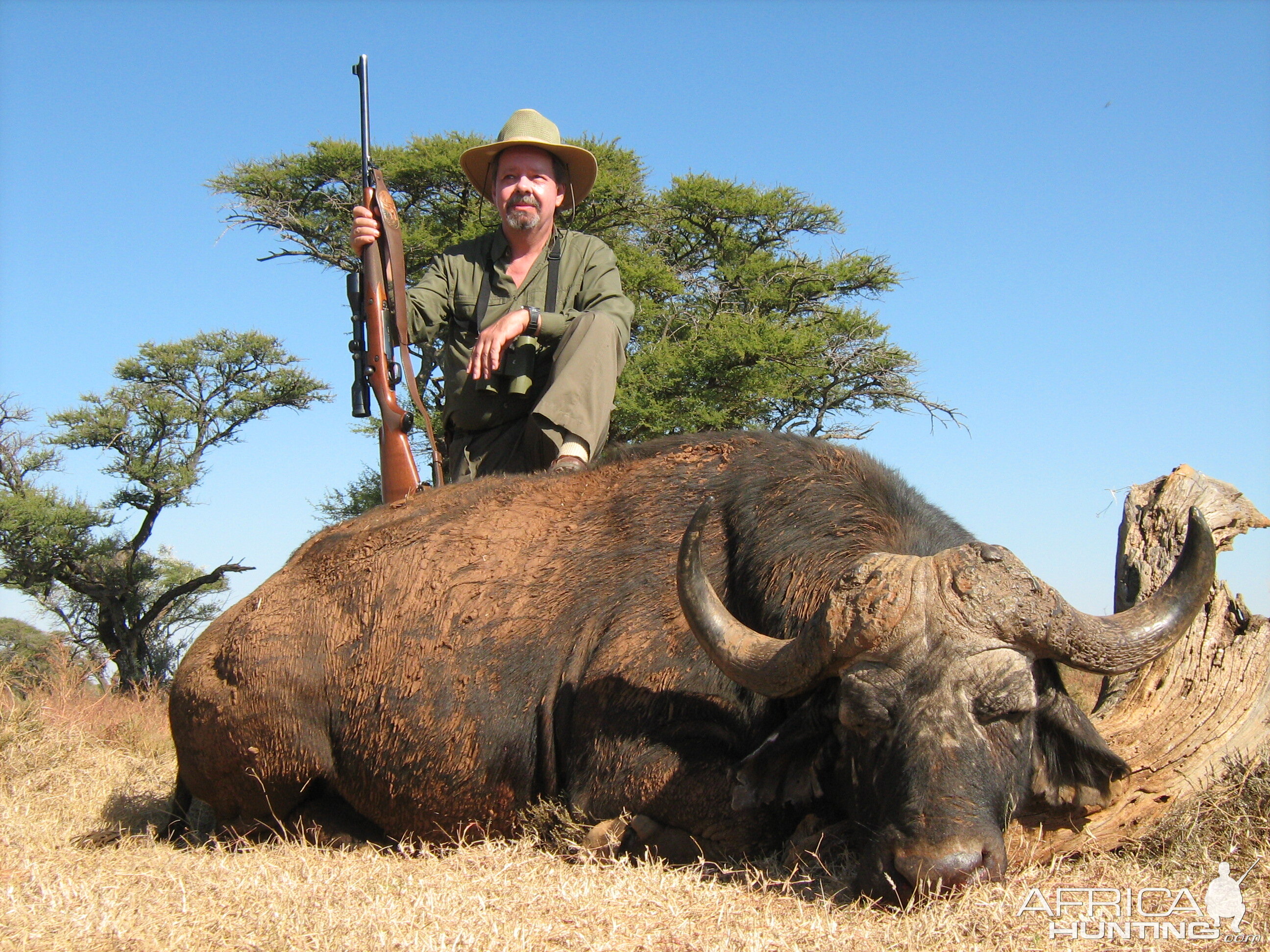 Hunting Buffalo with Wintershoek Johnny Vivier Safaris in SA