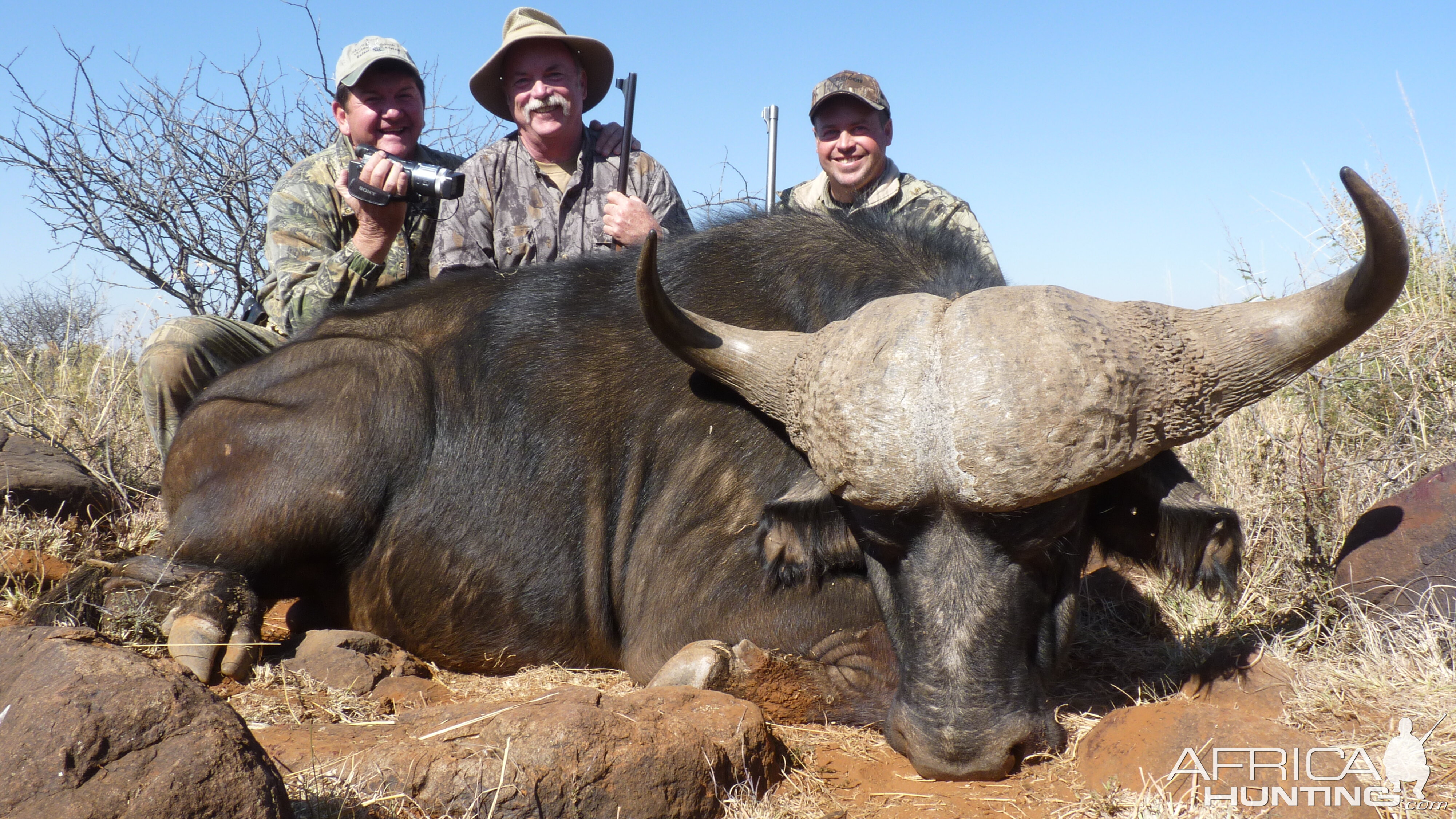 Hunting Buffalo with Wintershoek Johnny Vivier Safaris in SA