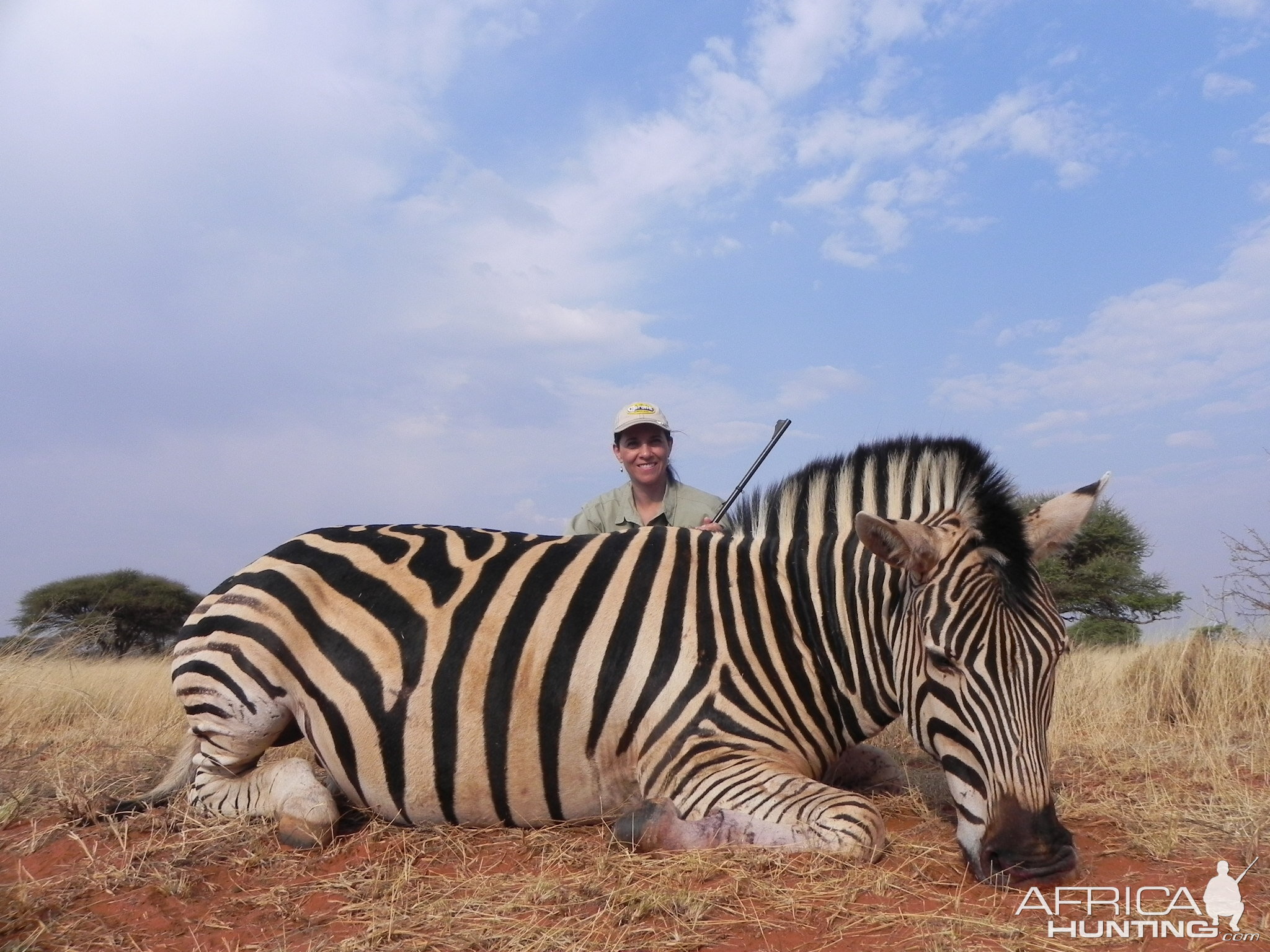 Hunting Burchell Zebra with Wintershoek Johnny Vivier Safaris in SA