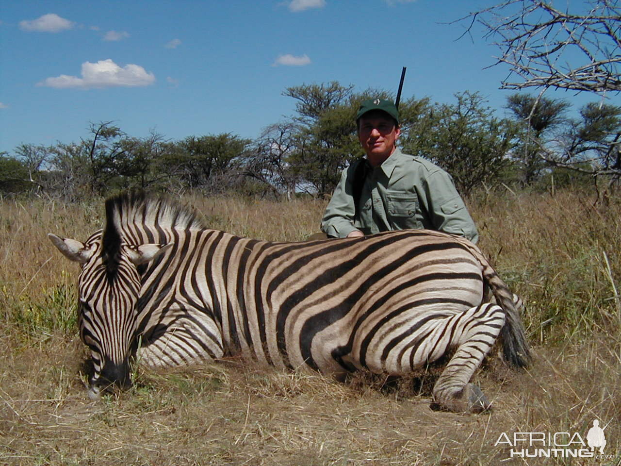 Hunting Burchell's Plain Zebra in Namibia