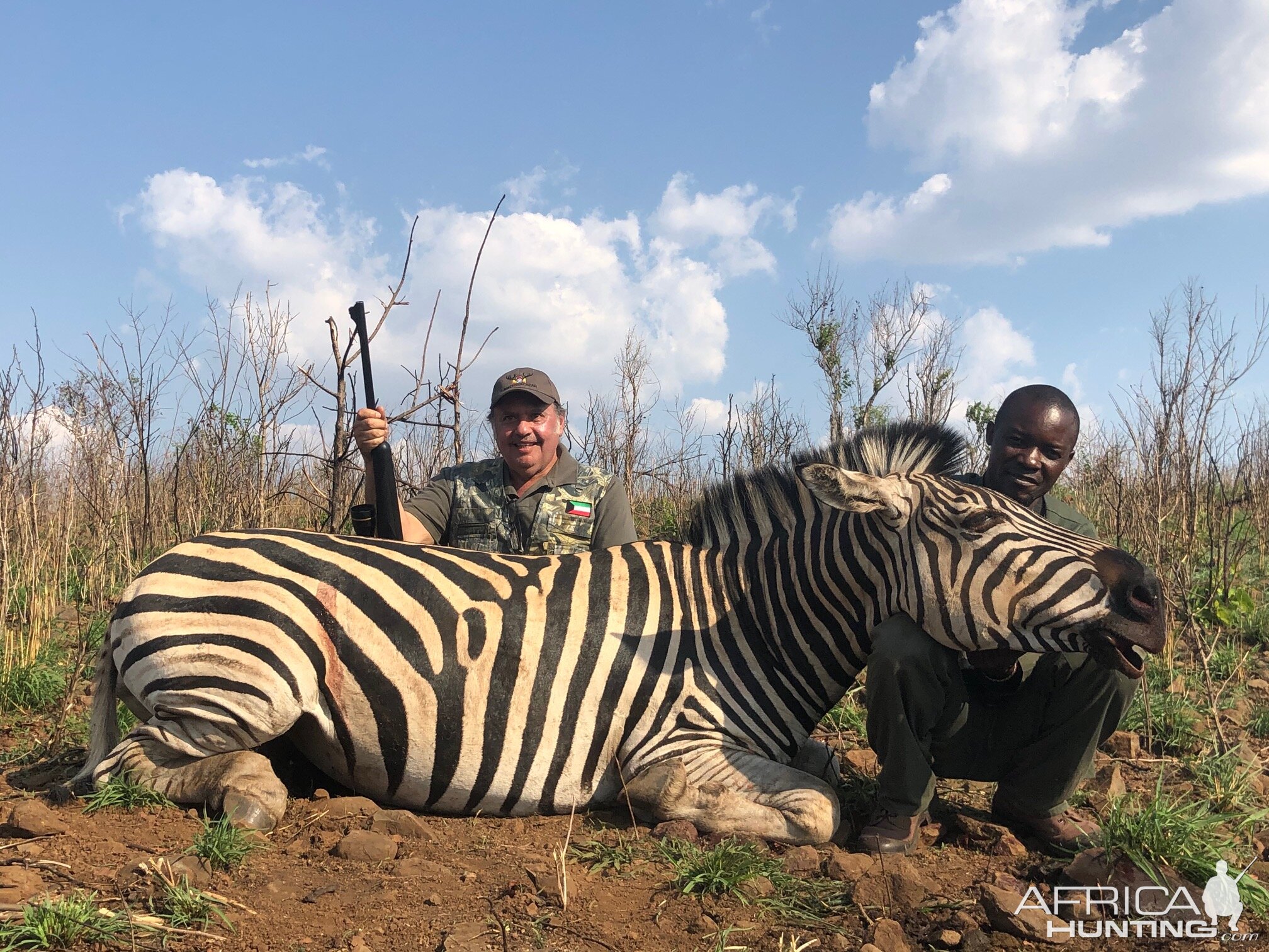 Hunting Burchell's Plain Zebra in Zimbabwe