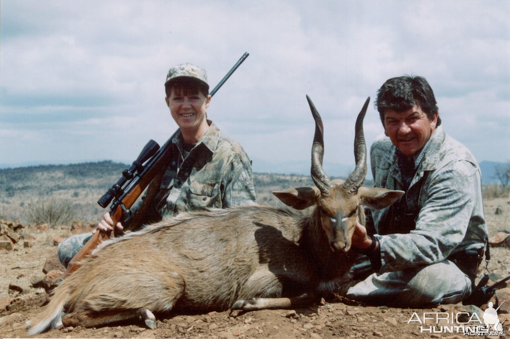 Hunting Bushbuck with Wintershoek Johnny Vivier Safaris in SA