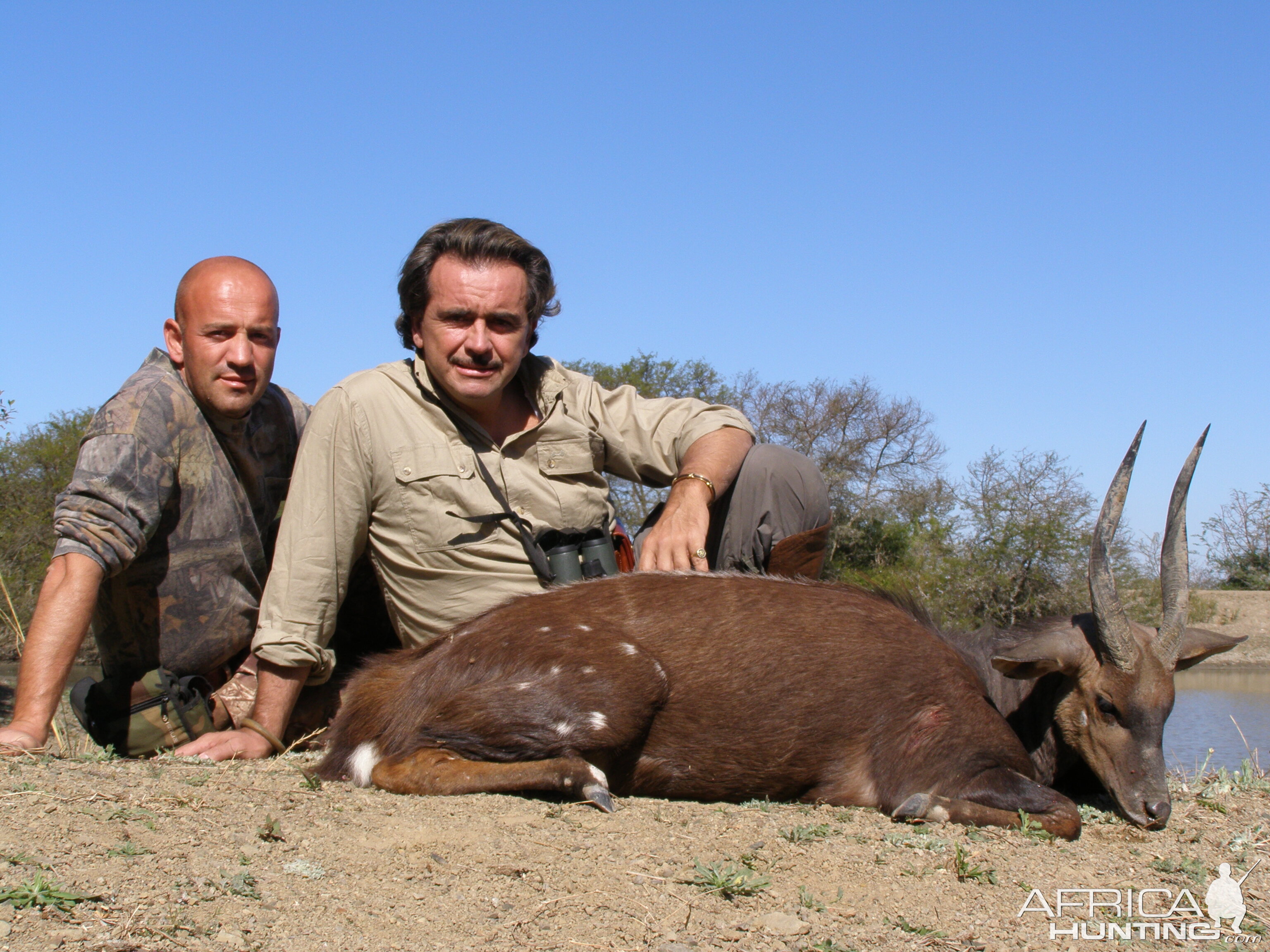 Hunting Bushbuck with Wintershoek Johnny Vivier Safaris in SA