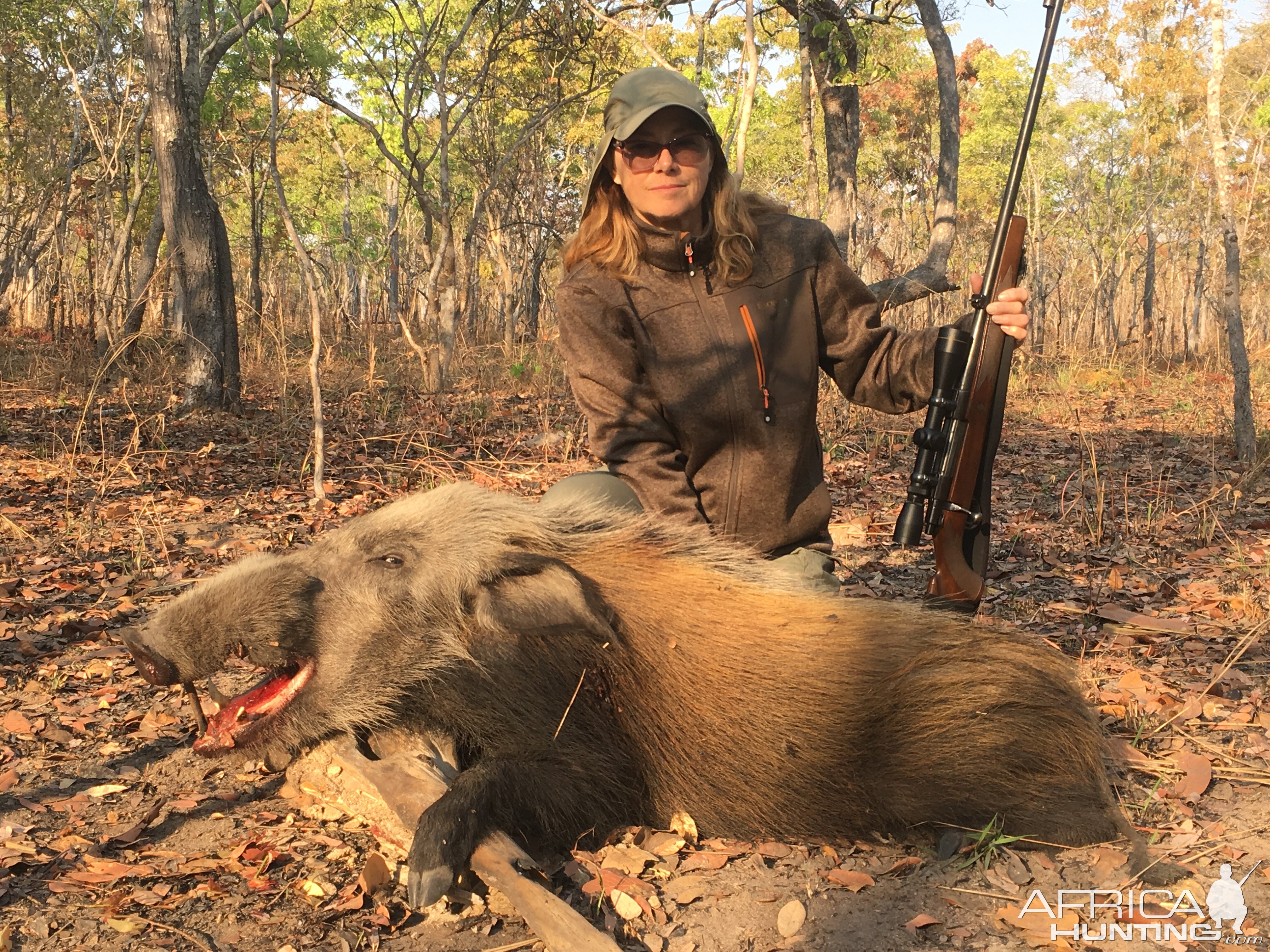 Hunting Bushpig in Tanzania