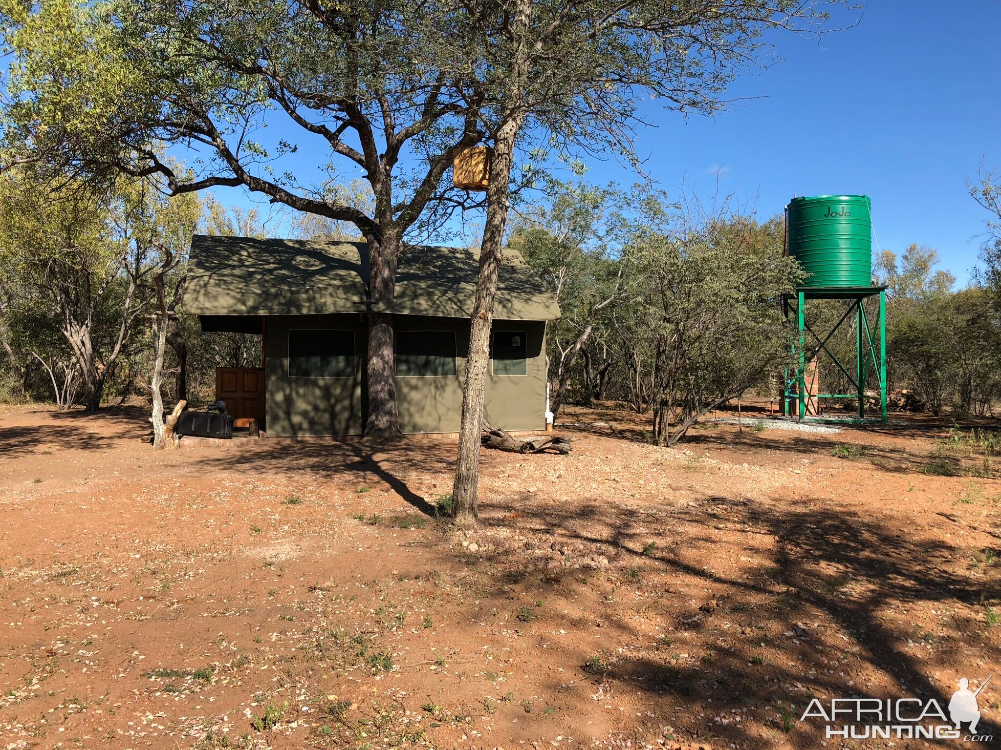 Hunting Camp in South Africa