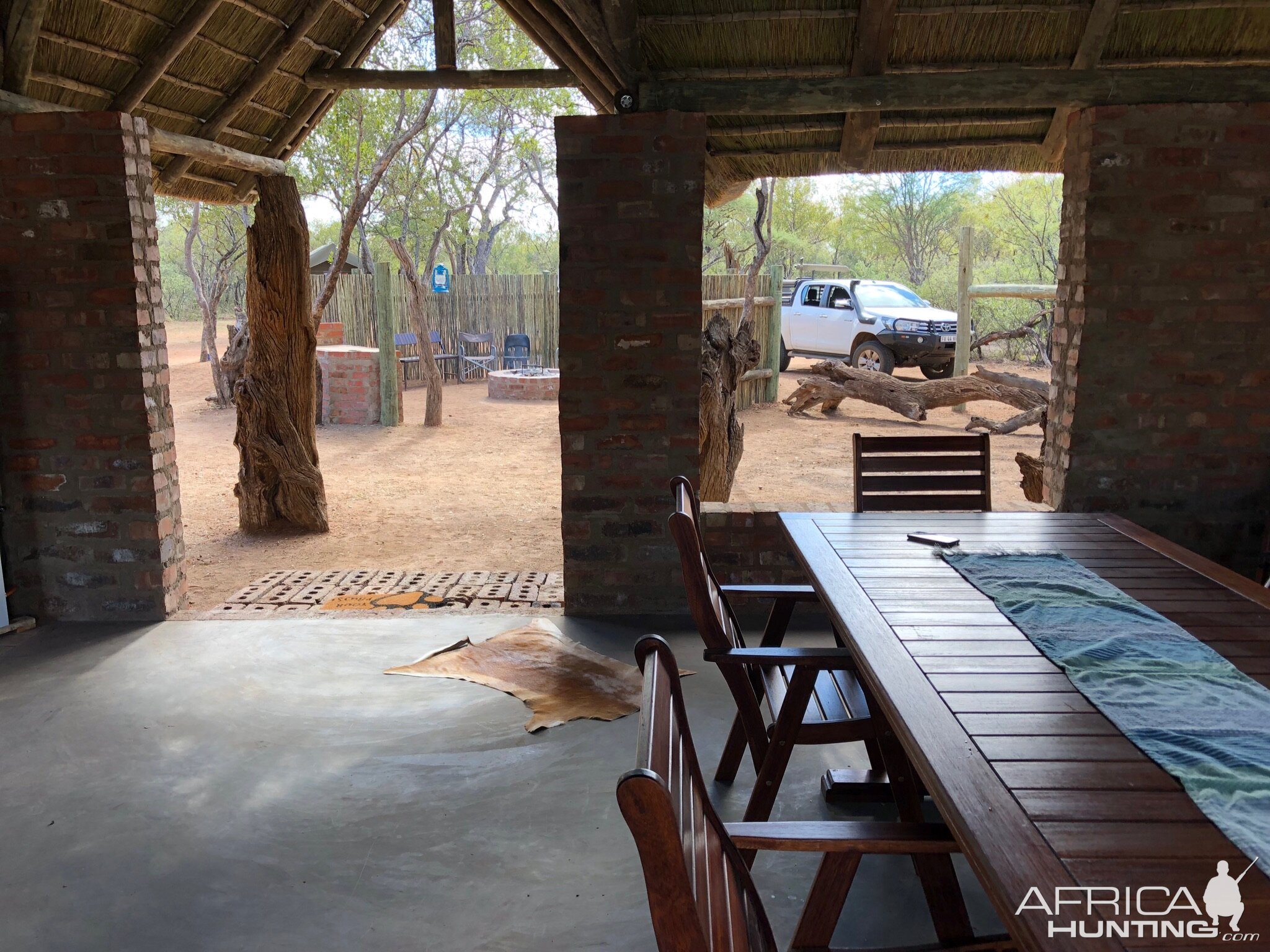 Hunting Camp in South Africa