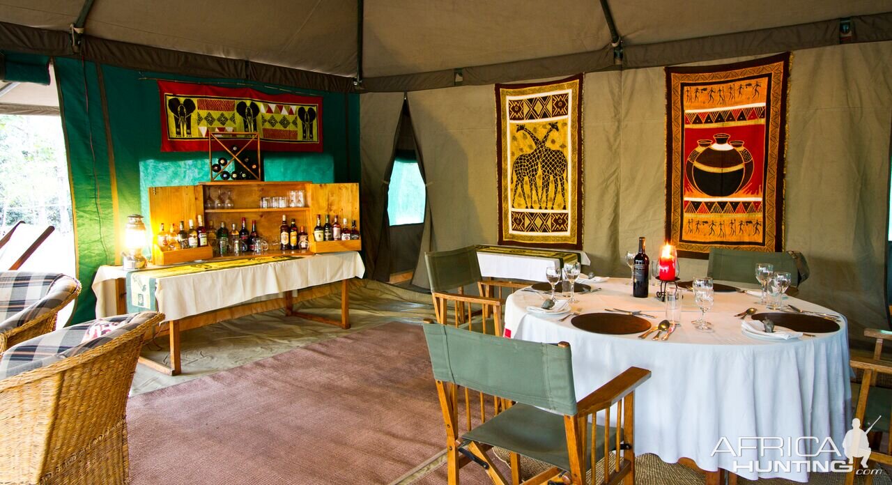 Hunting Camp in Tanzania