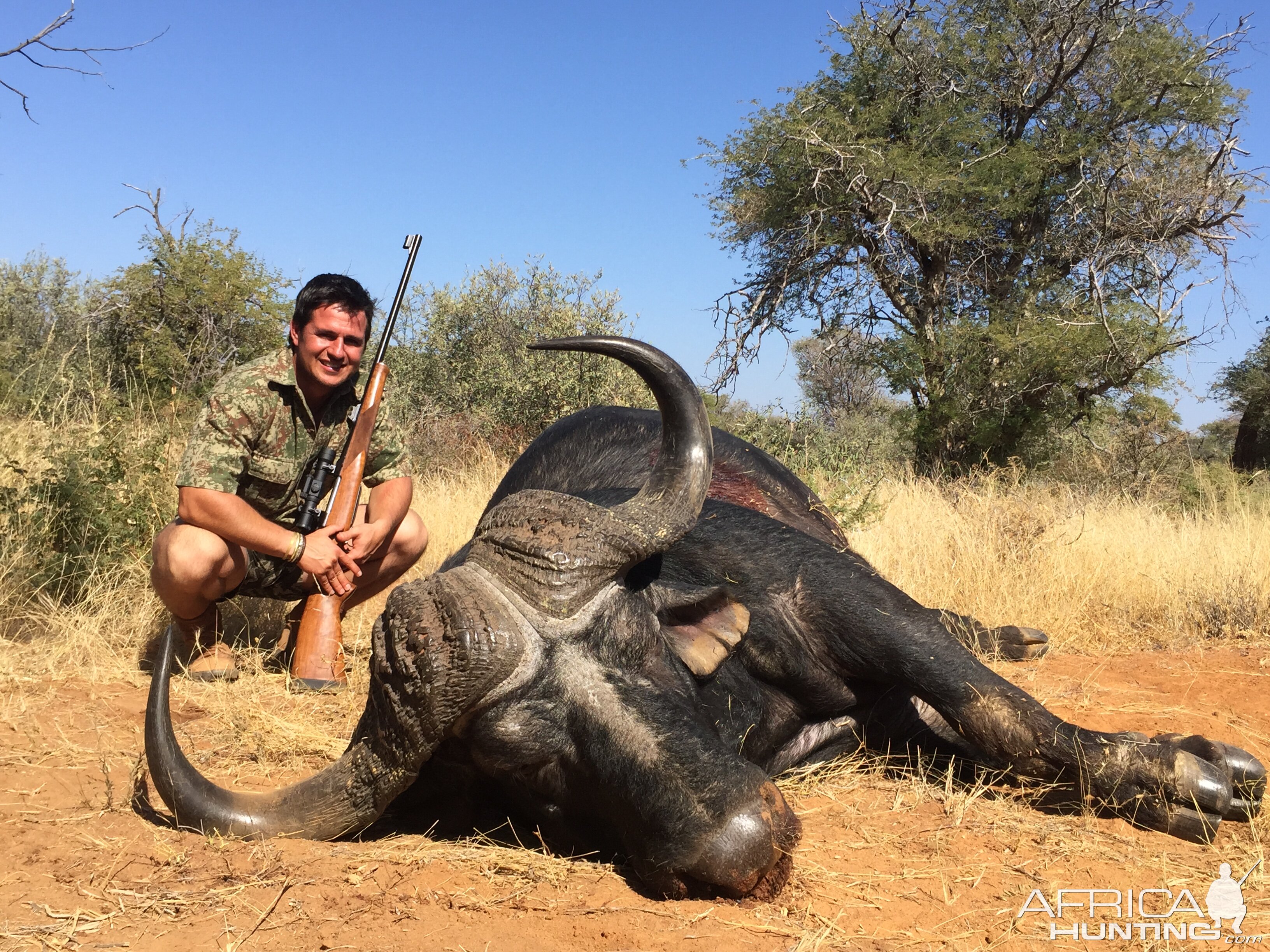 Hunting Cape Buffalo in South Africa