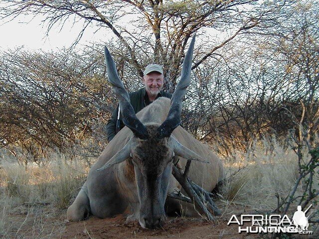 Hunting Cape Eland in Namibia