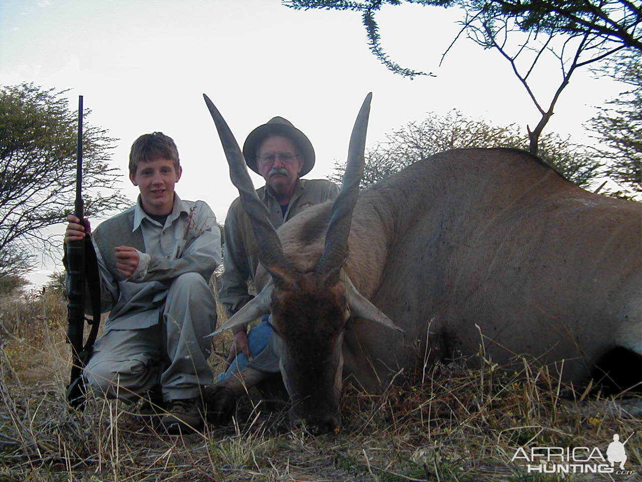 Hunting Cape Eland in Namibia