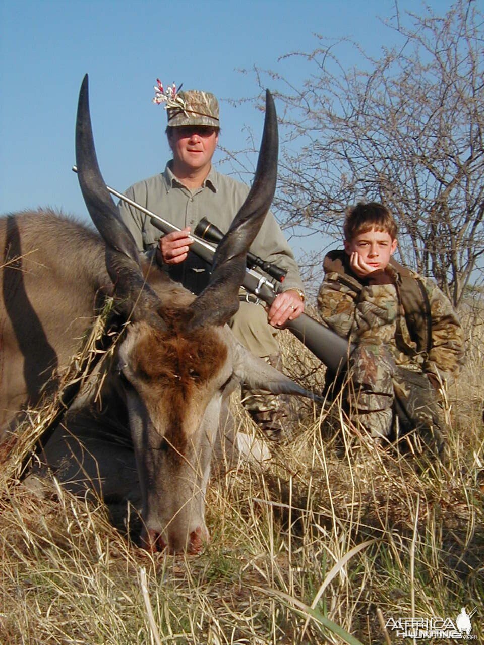 Hunting Cape Eland in Namibia