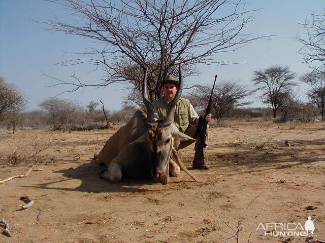 Hunting Cape Eland in Namibia