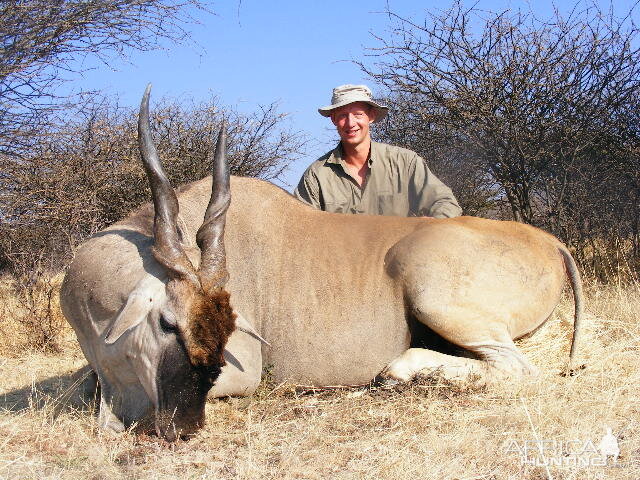 Hunting Cape Eland in Namibia