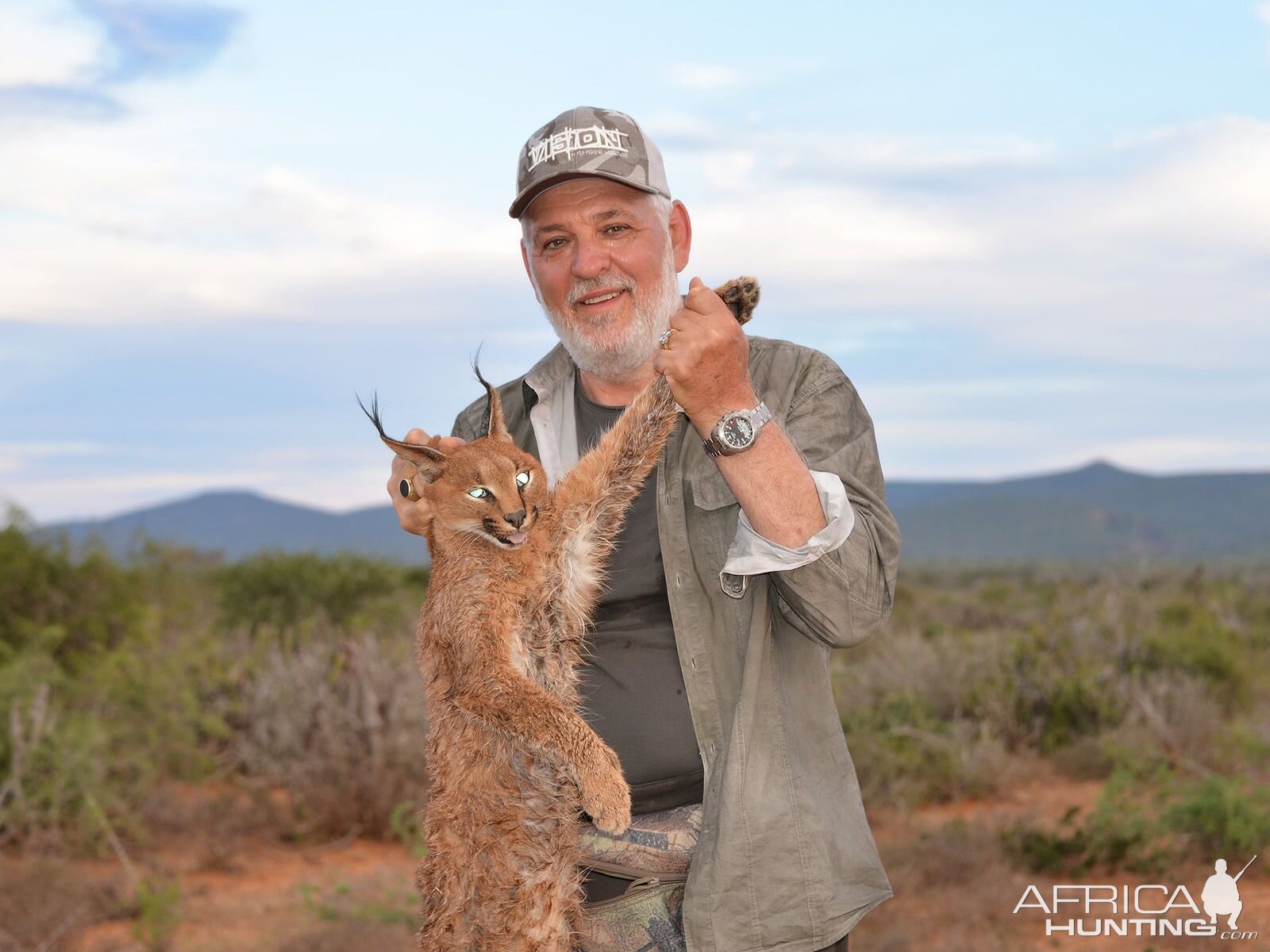 Hunting Caracal in South Africa