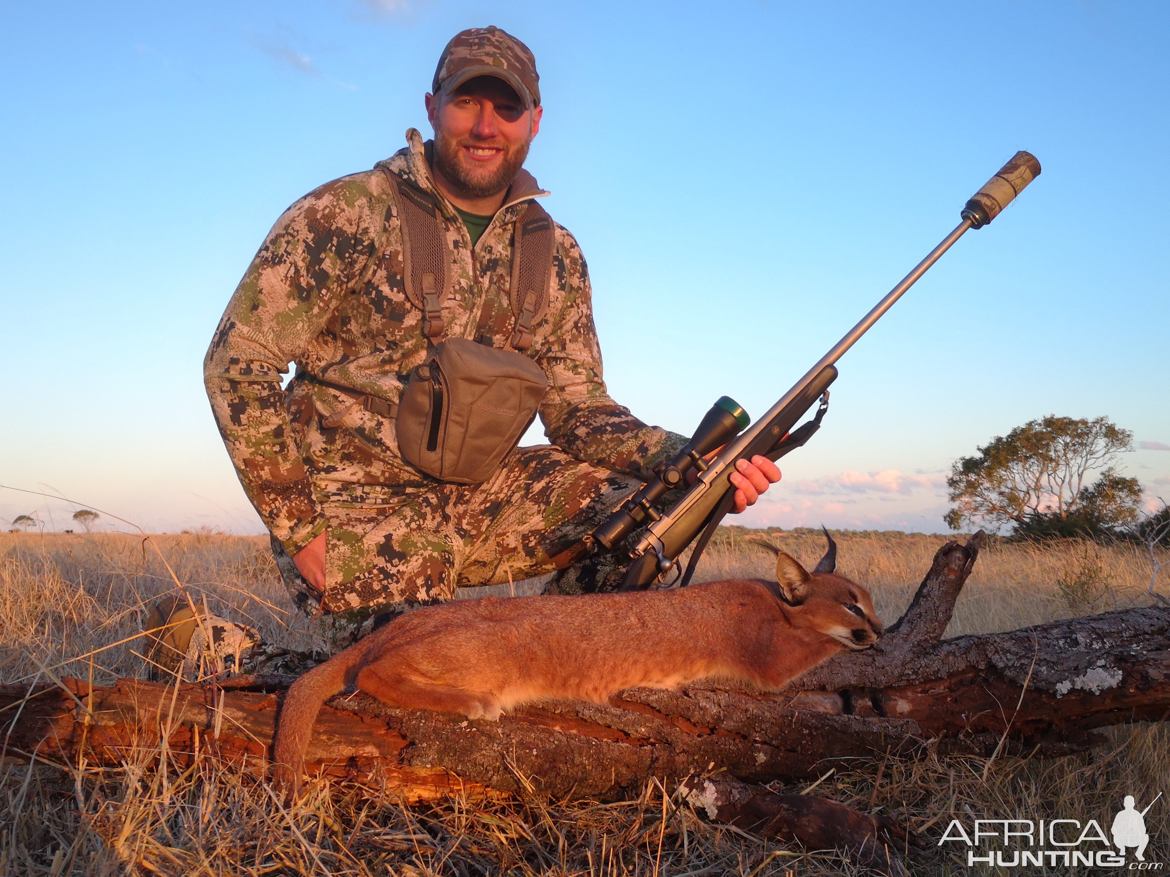 Hunting Caracal in South Africa